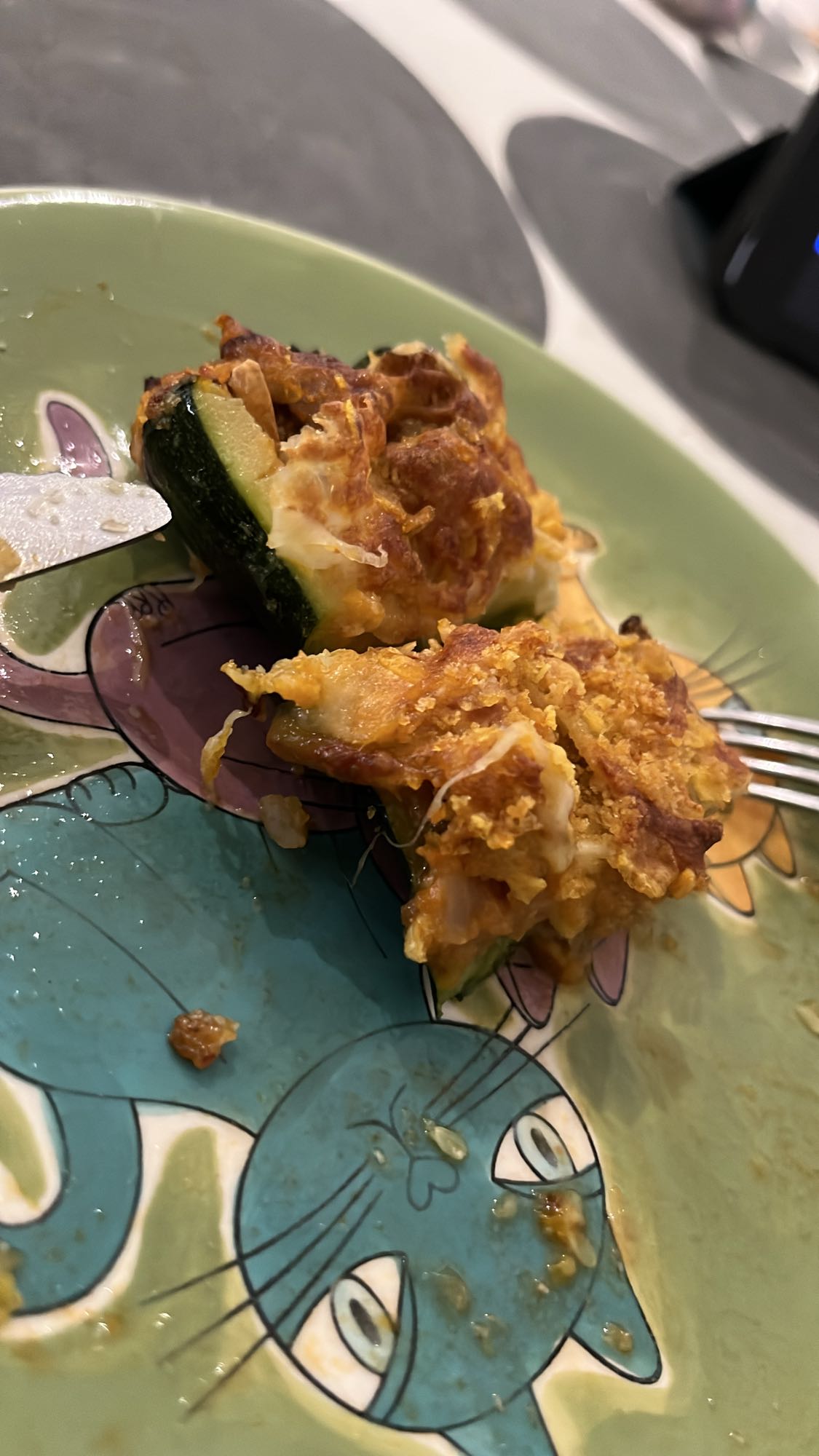 Calabacín gratinado