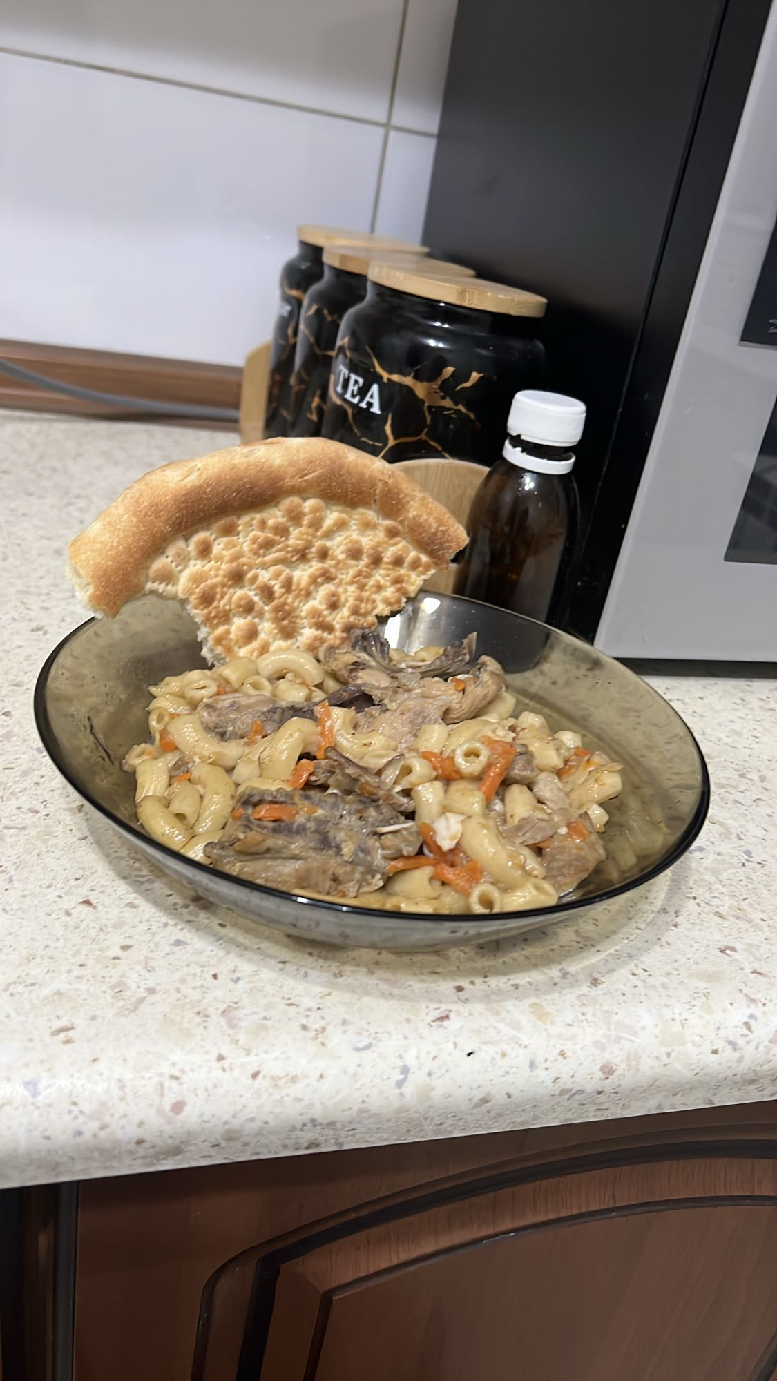 Макароны с мясом