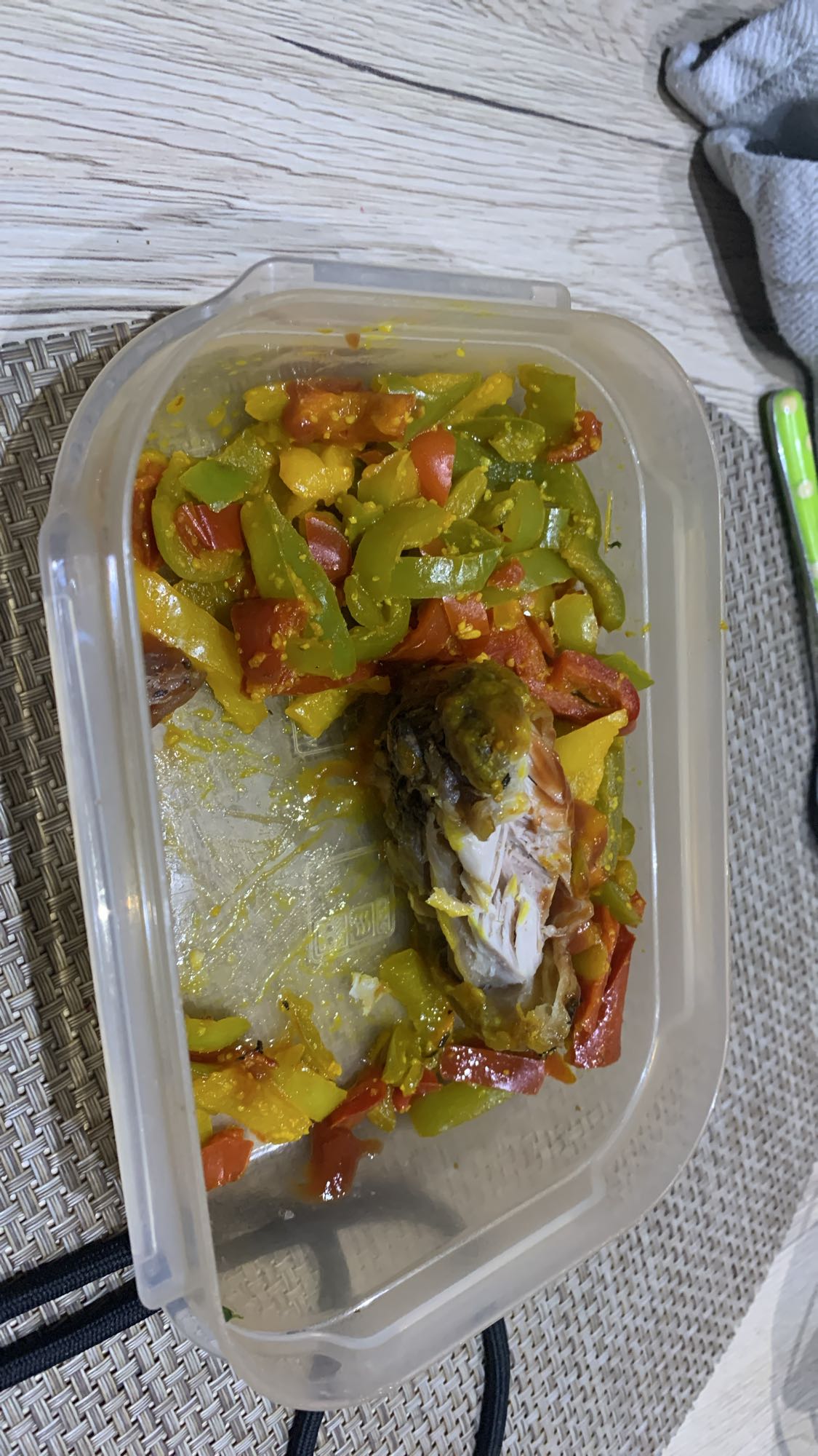 Poisson aux poivrons