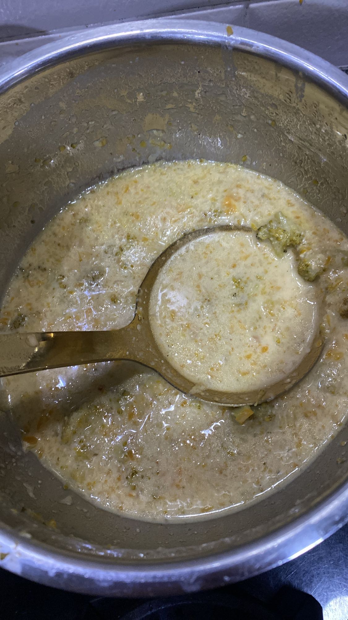 Soupe crémeuse aux légumes