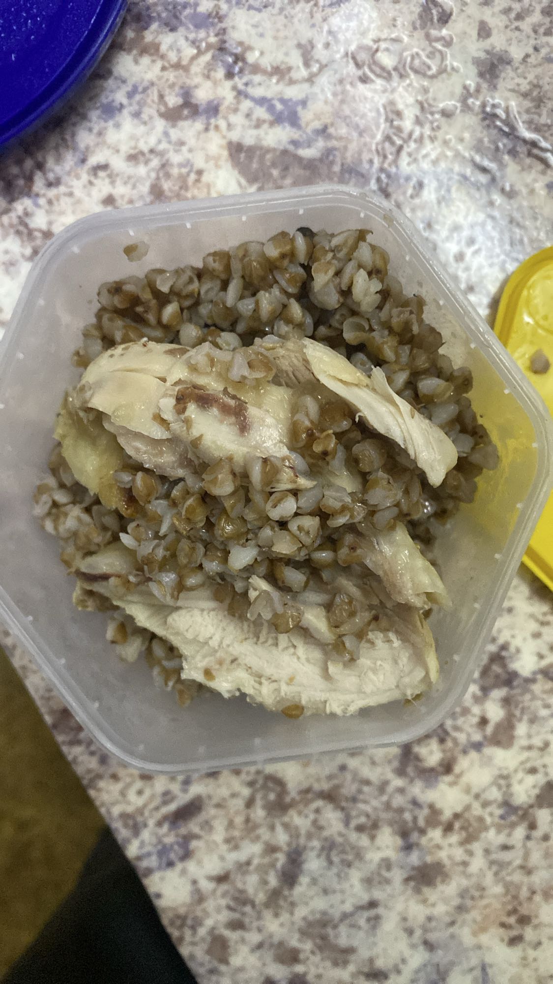 Гречка с курицей