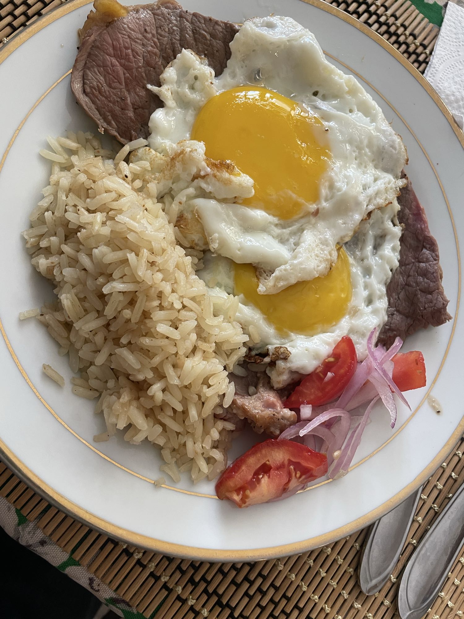 Bistec a lo pobre