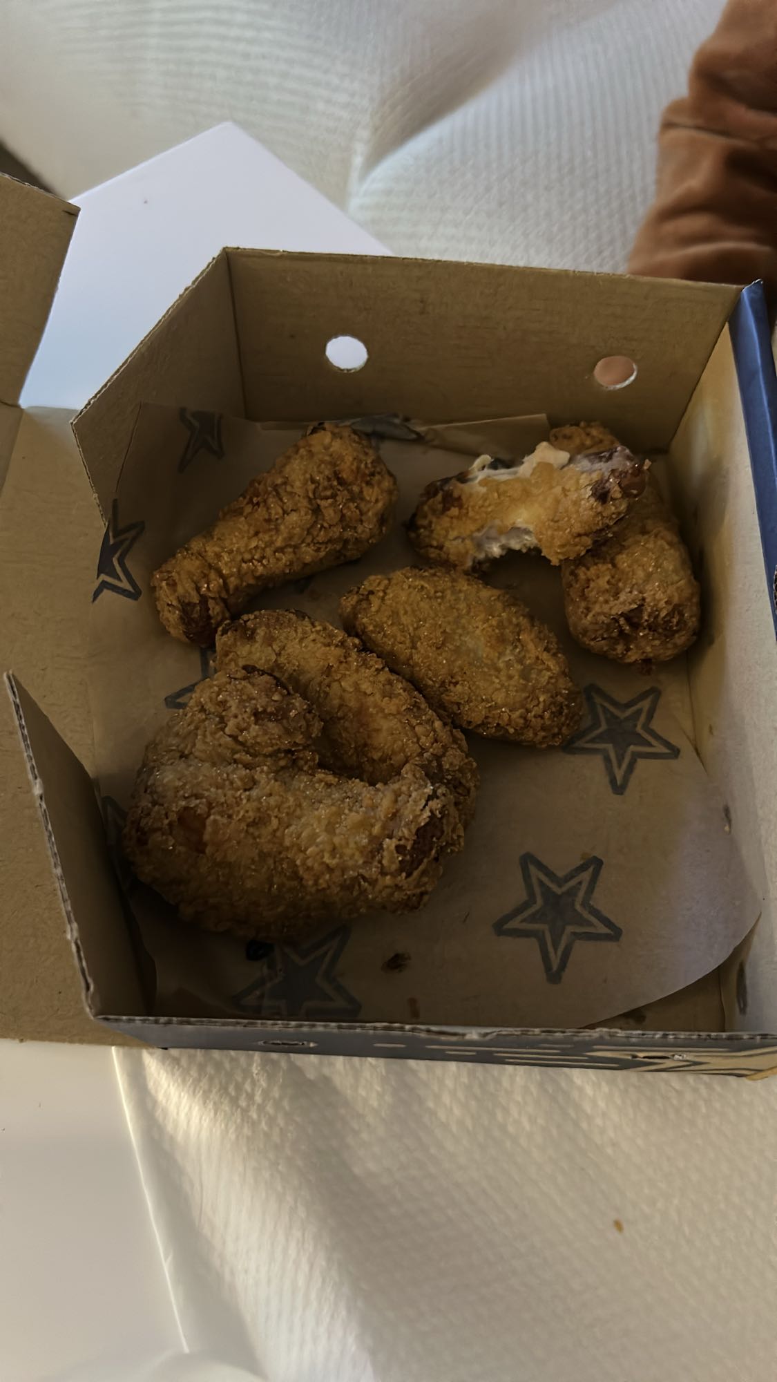 Pollo frito crujiente