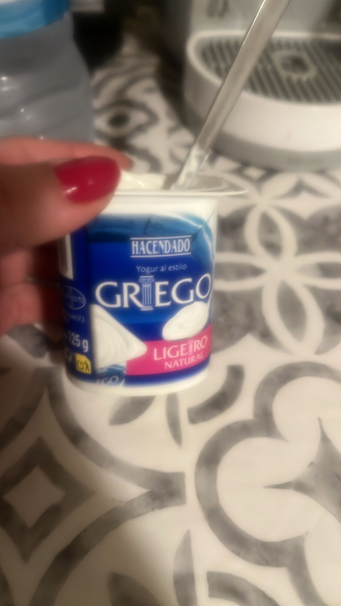 Yogur griego ligero