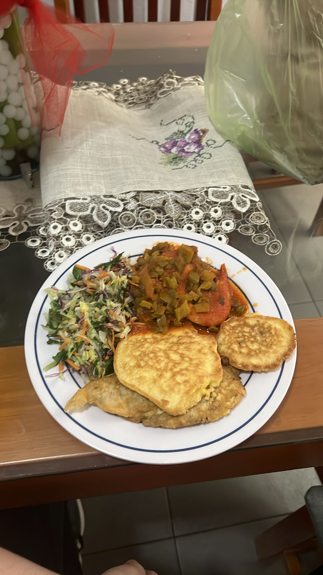 Plato casero variado