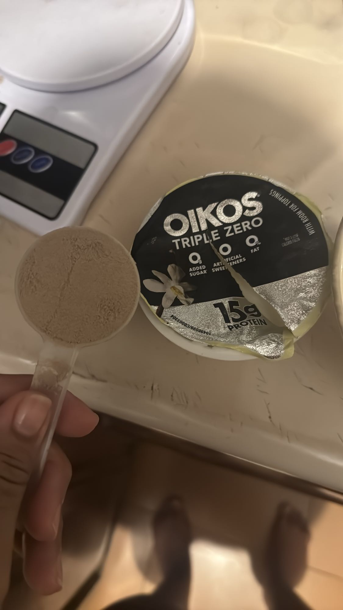 Yogur con proteína