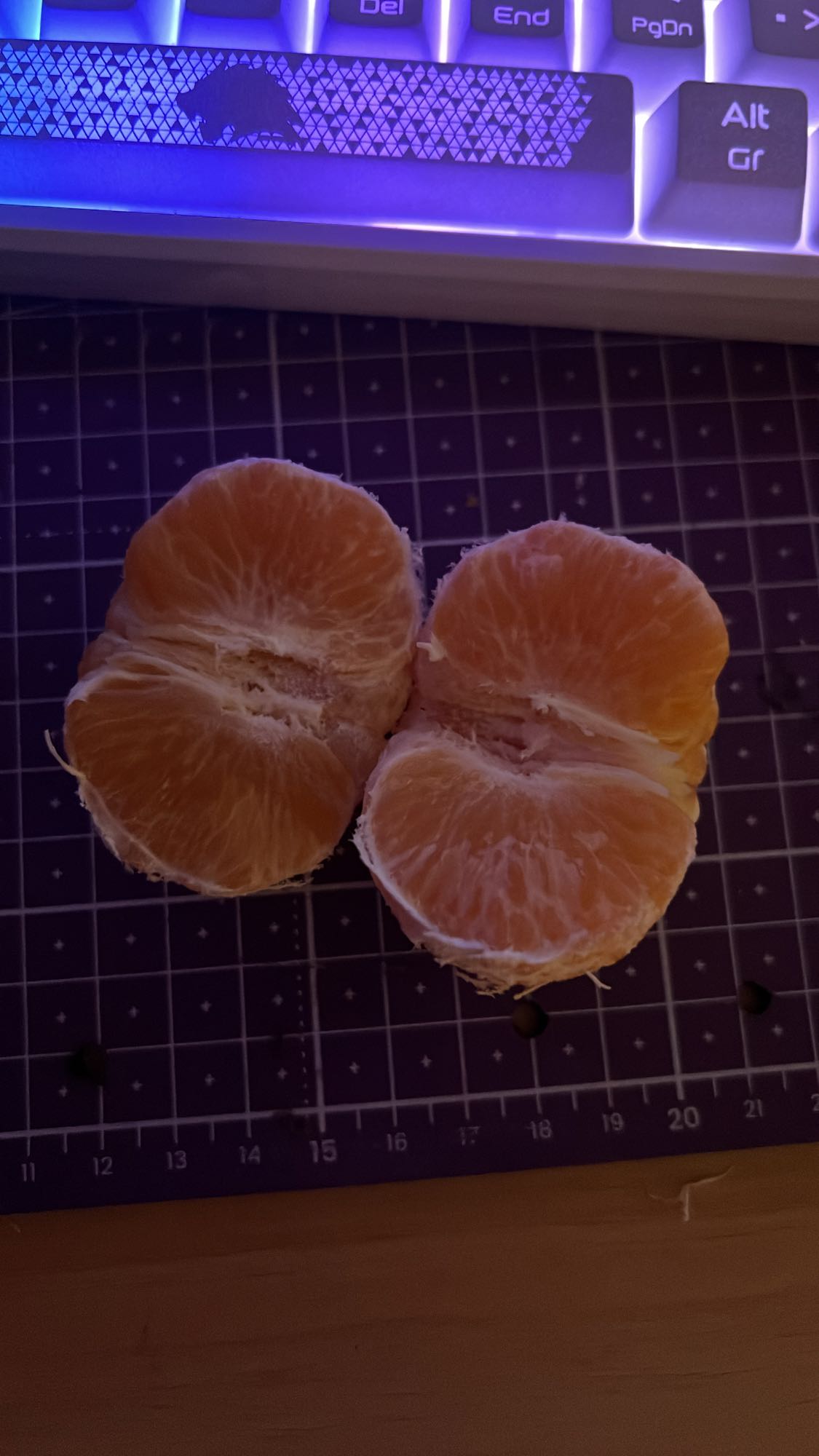 Mandarina fresca