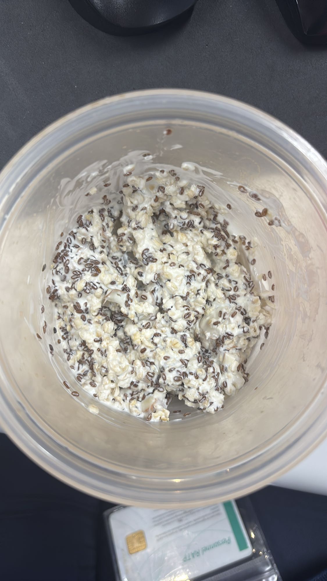 Flocons d'avoine au yaourt