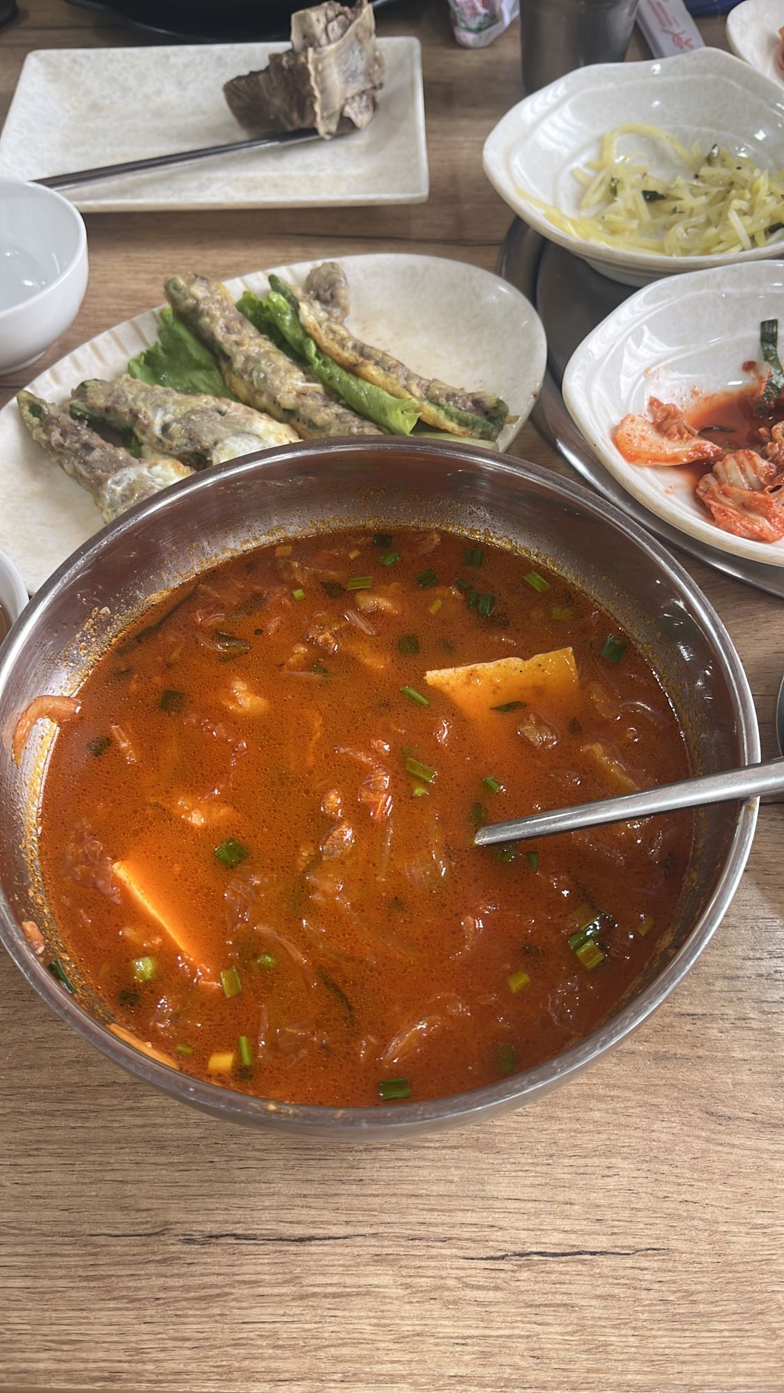 Суп кимчи с тофу