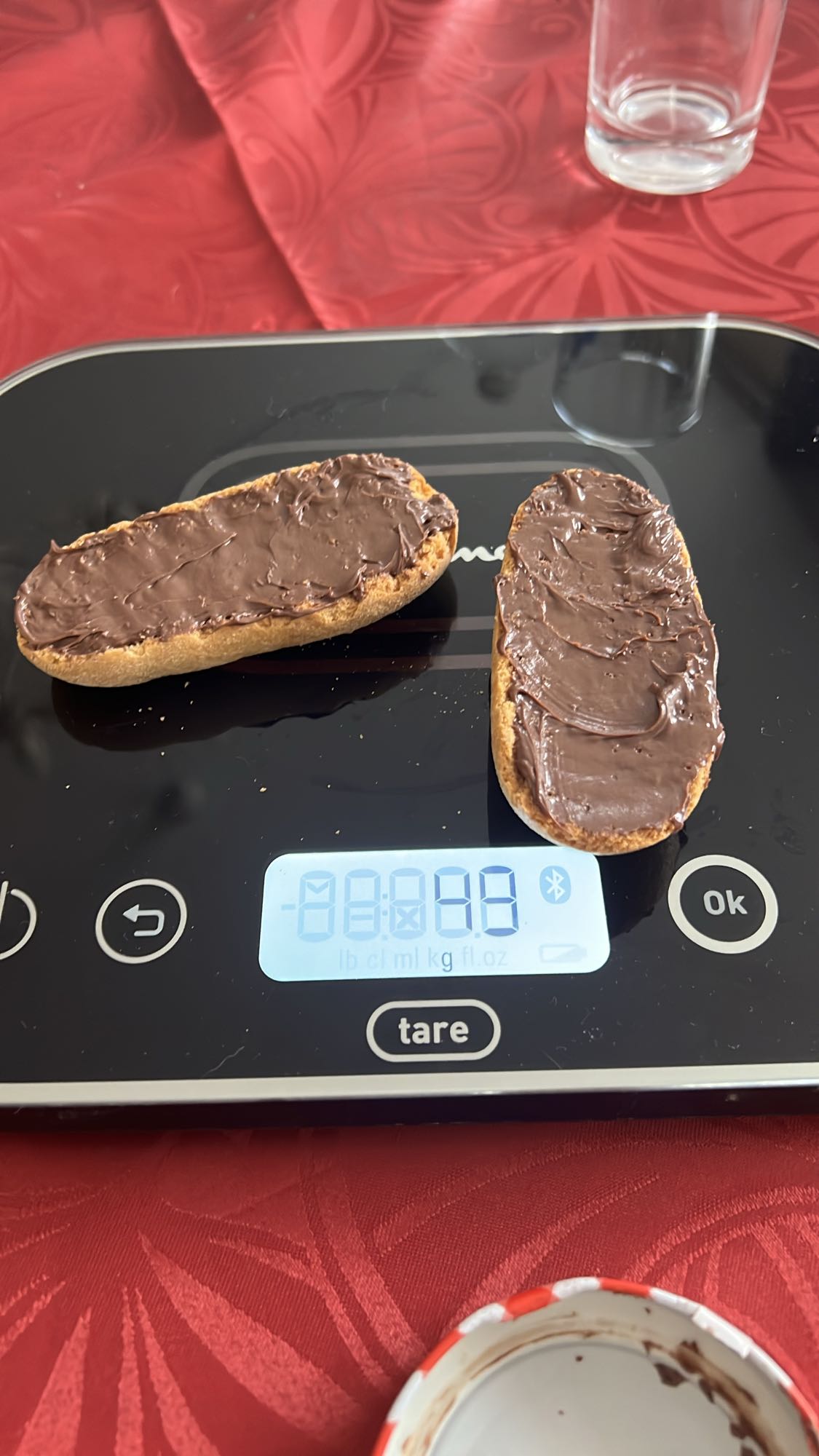 Tartines au chocolat