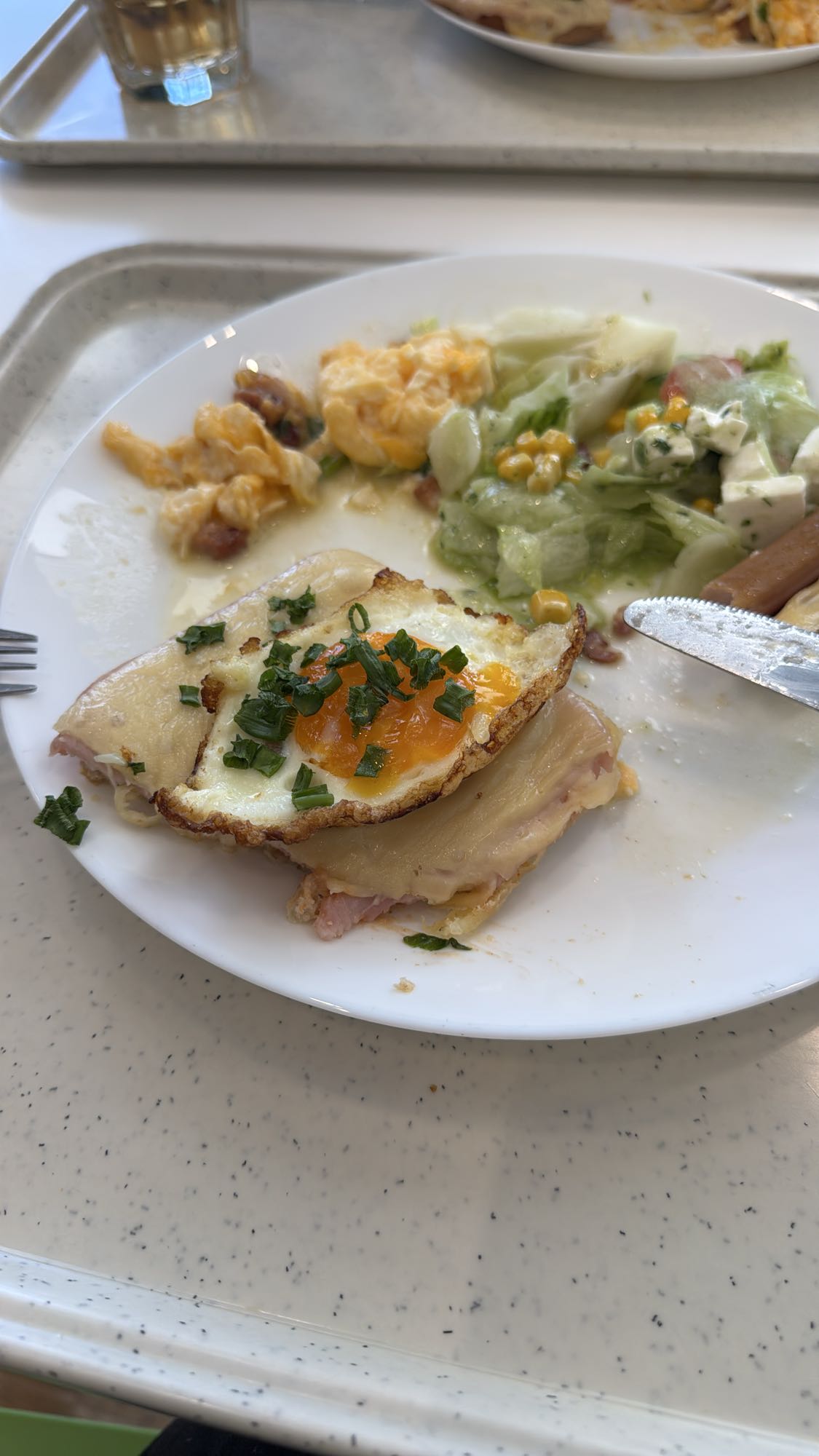 Jajko sadzone na toście