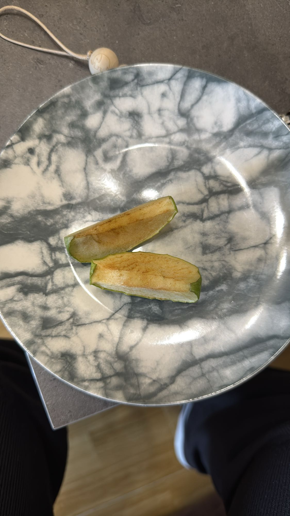 Sliced Green Apple