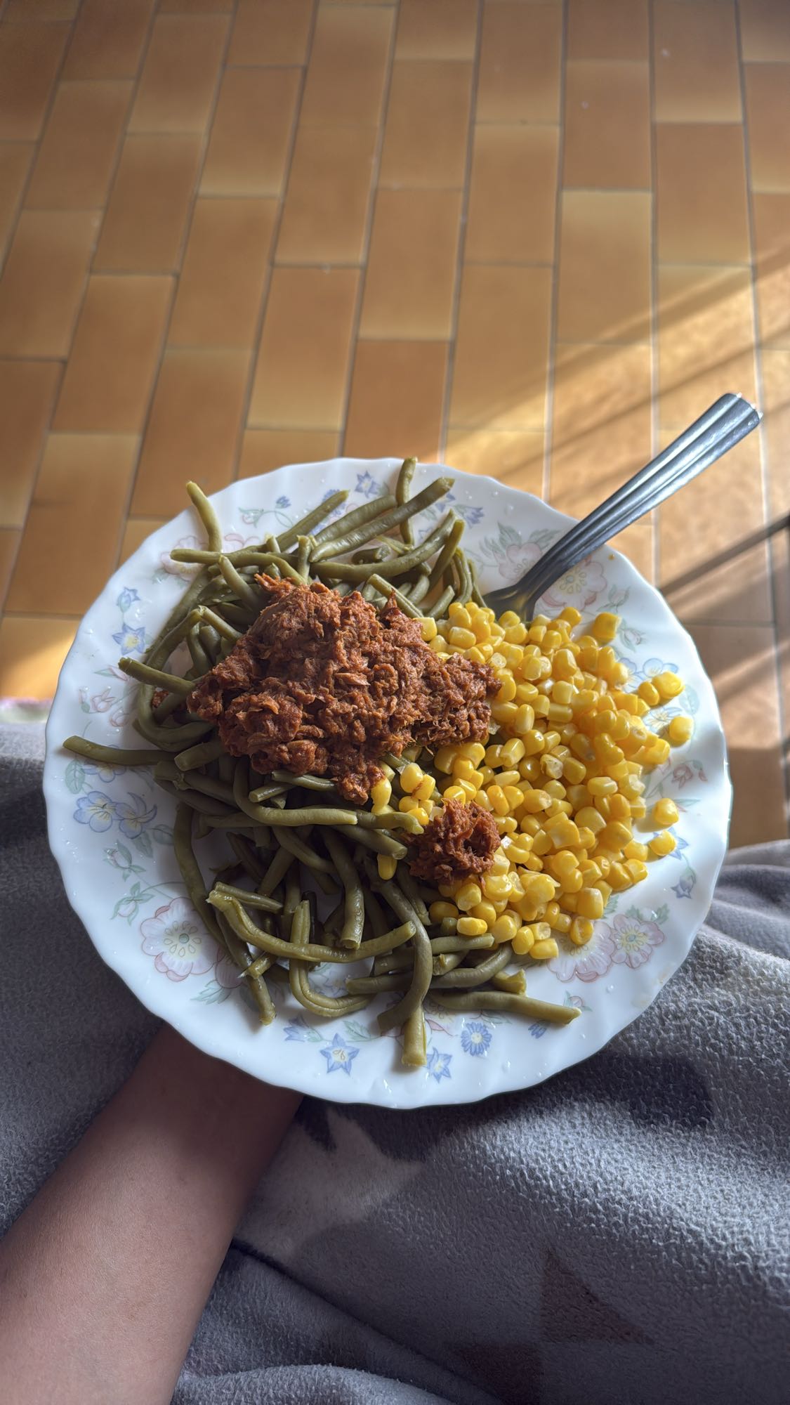 Haricots verts et thon