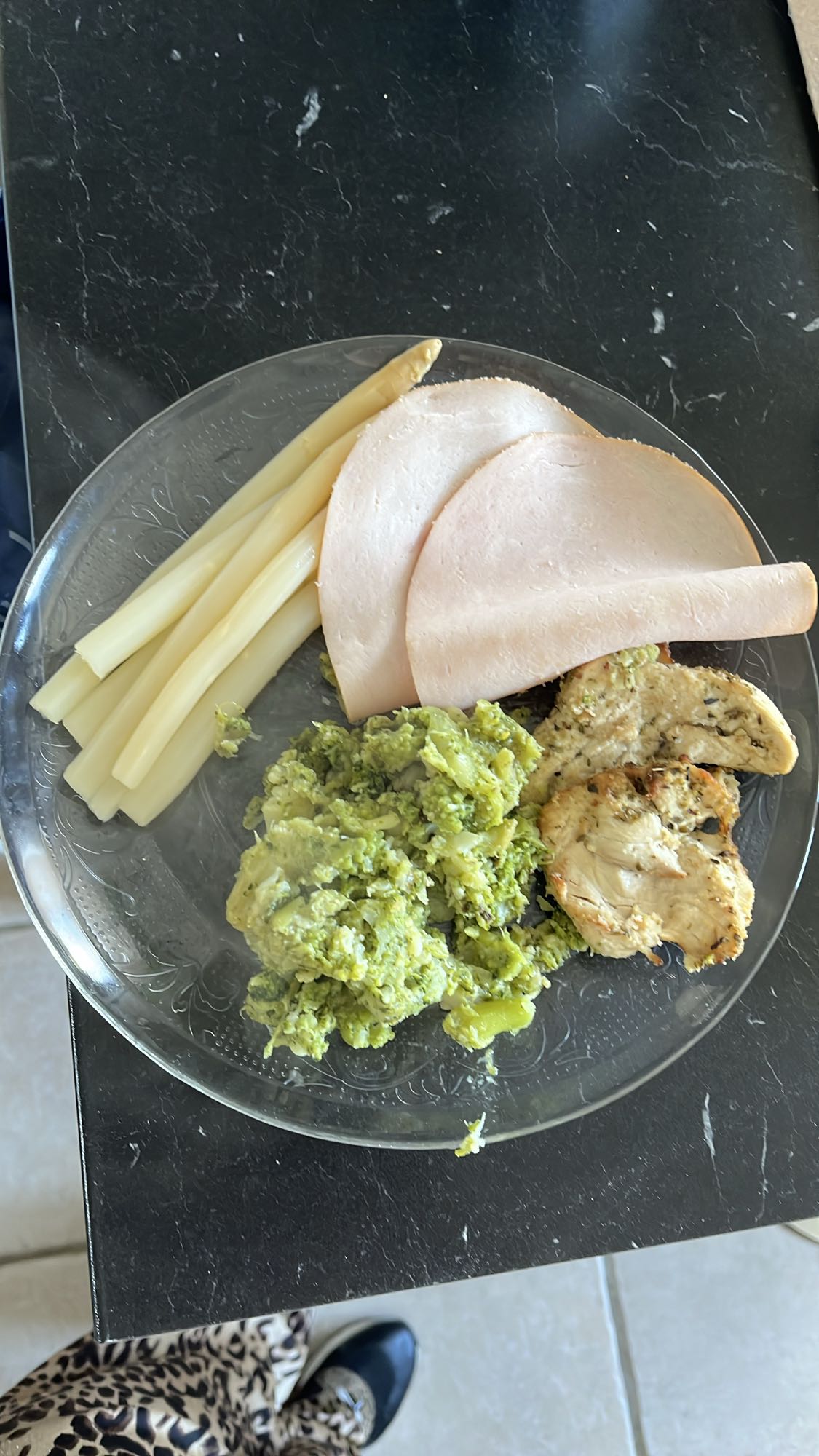 Assiette protéinée