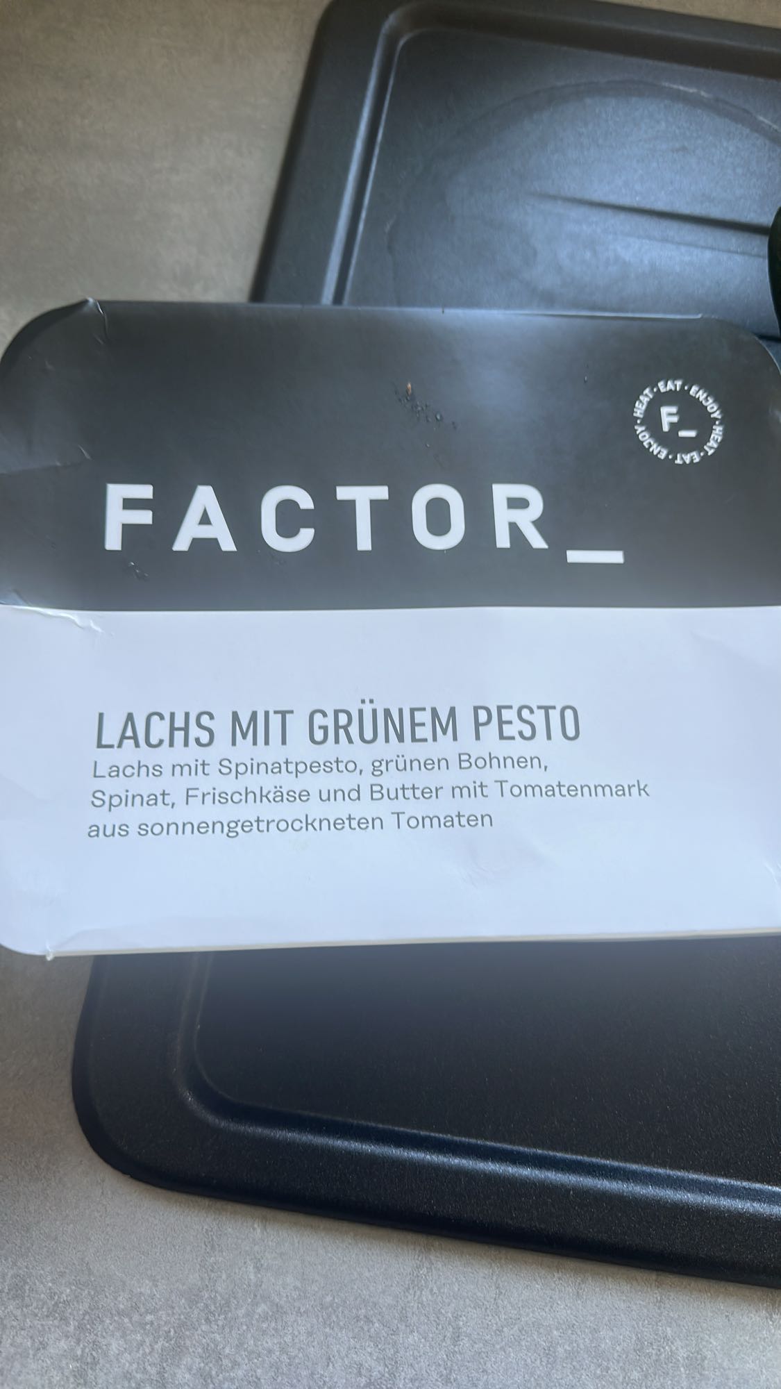 Lachs mit grünem Pesto