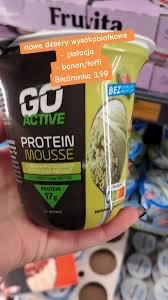 Mus proteinowy pistacjowy