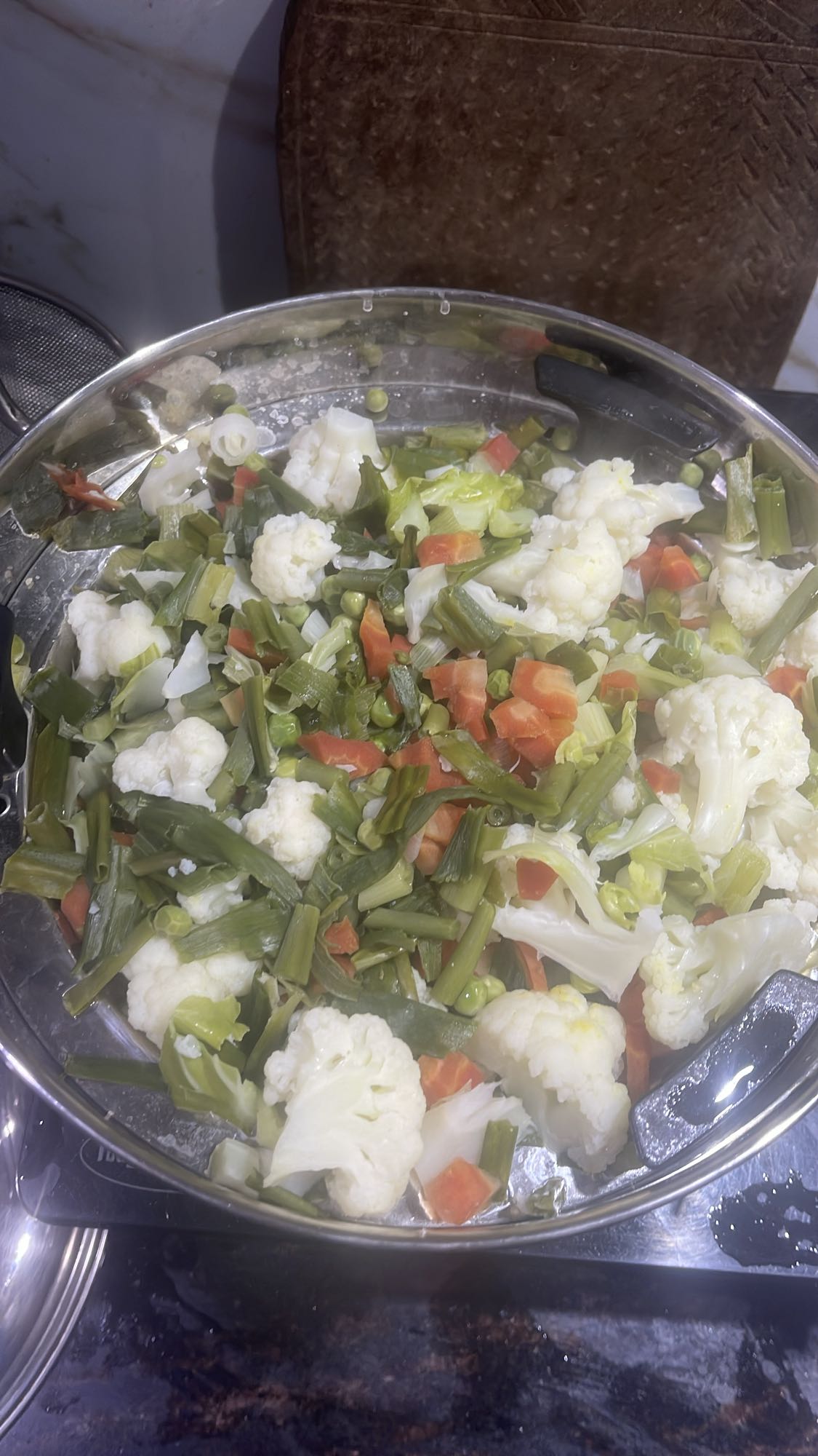 Steamed Mixed Vegetables