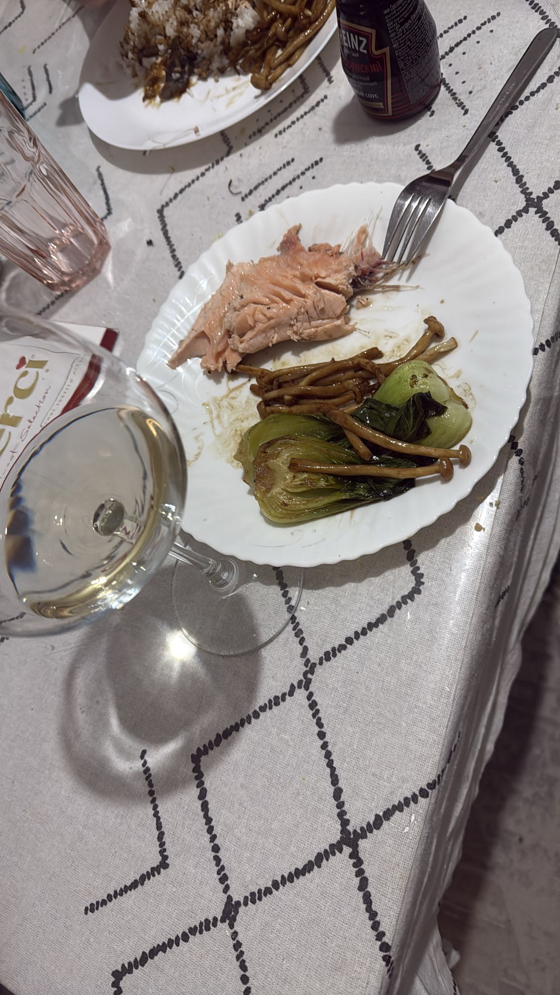 Salmon with Vegetables