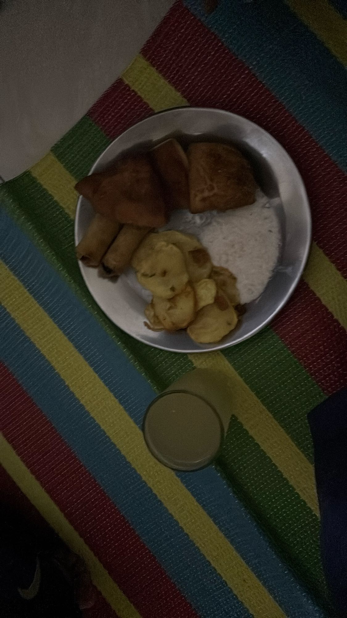 Fried Snacks with Rice