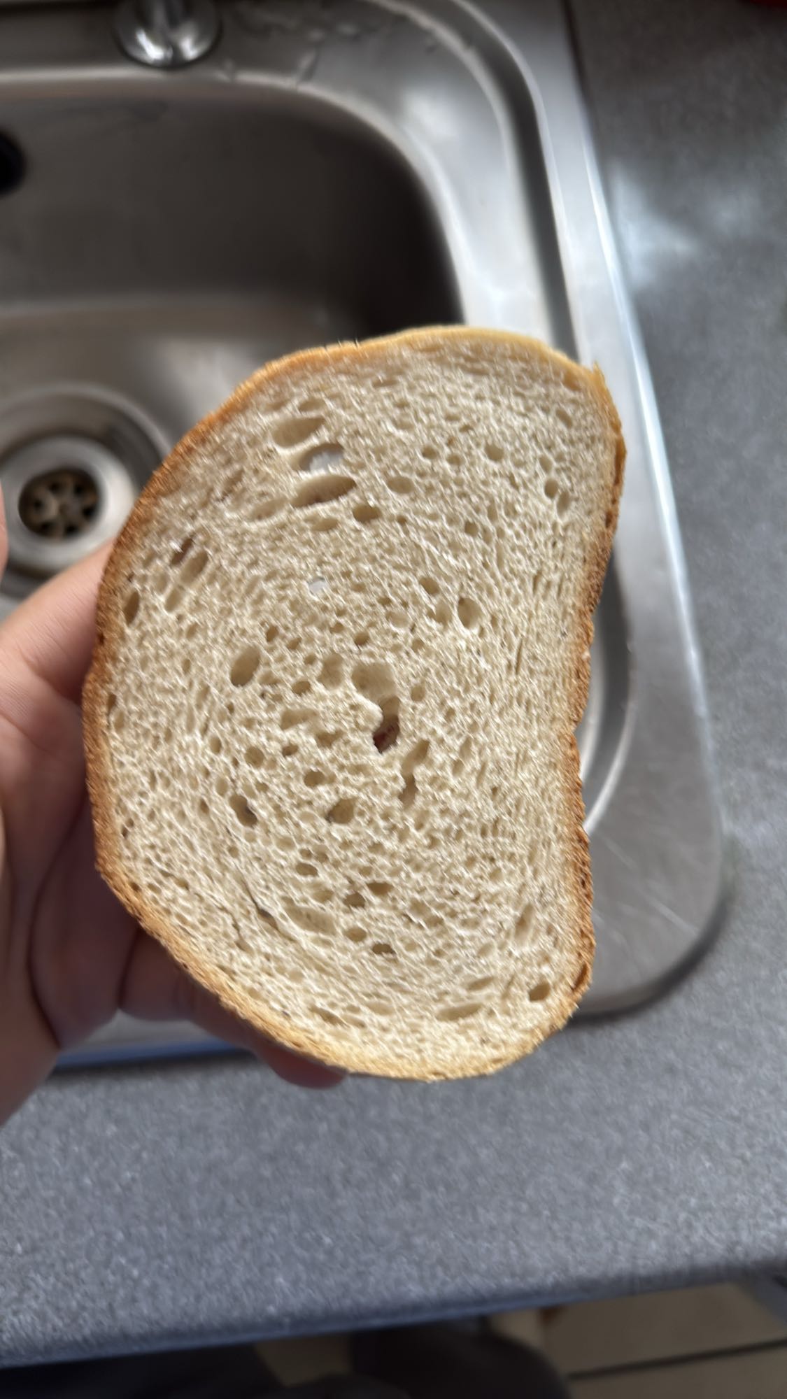 Felie de pâine albă