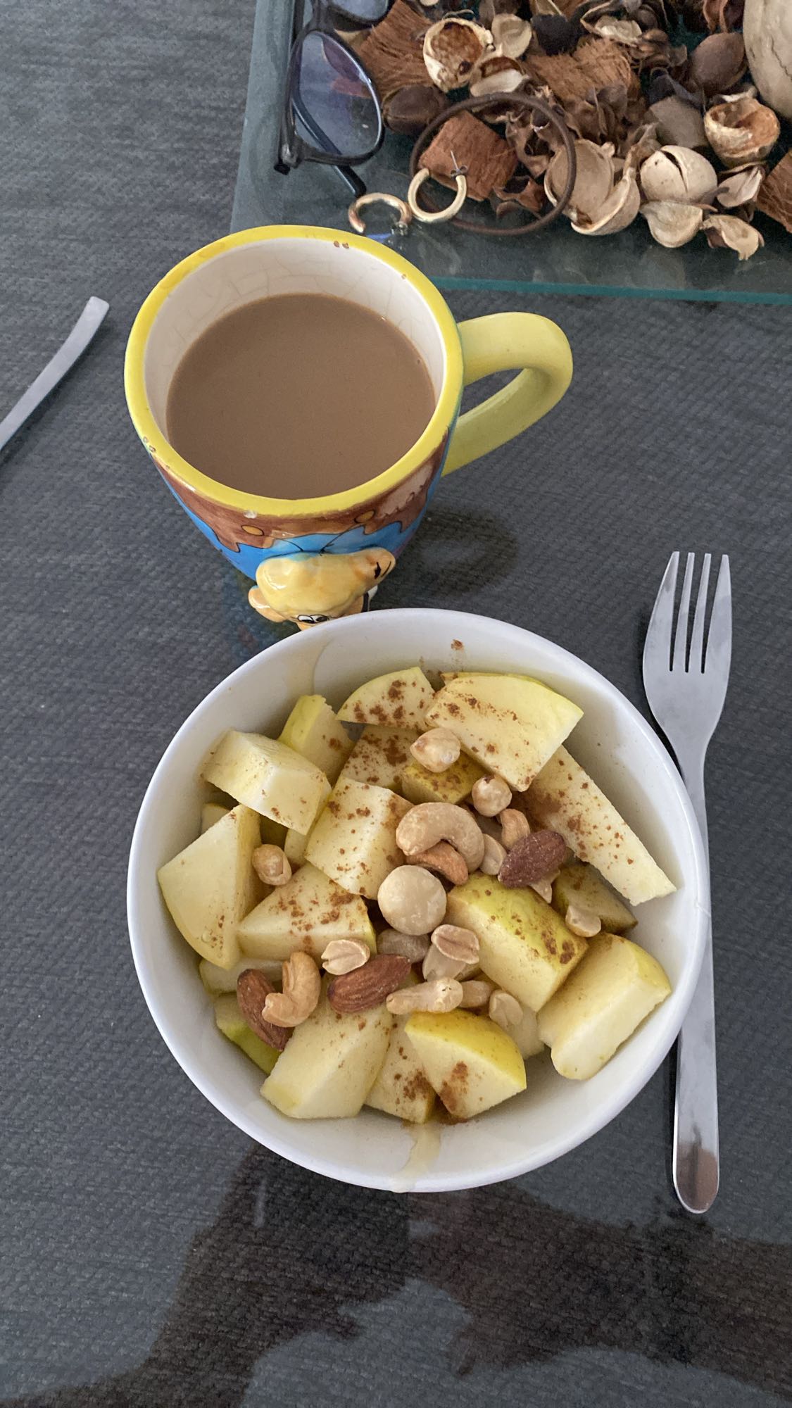 Ensalada de manzana y nueces