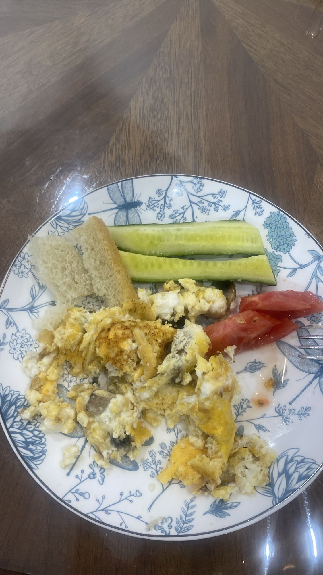 Омлет с овощами