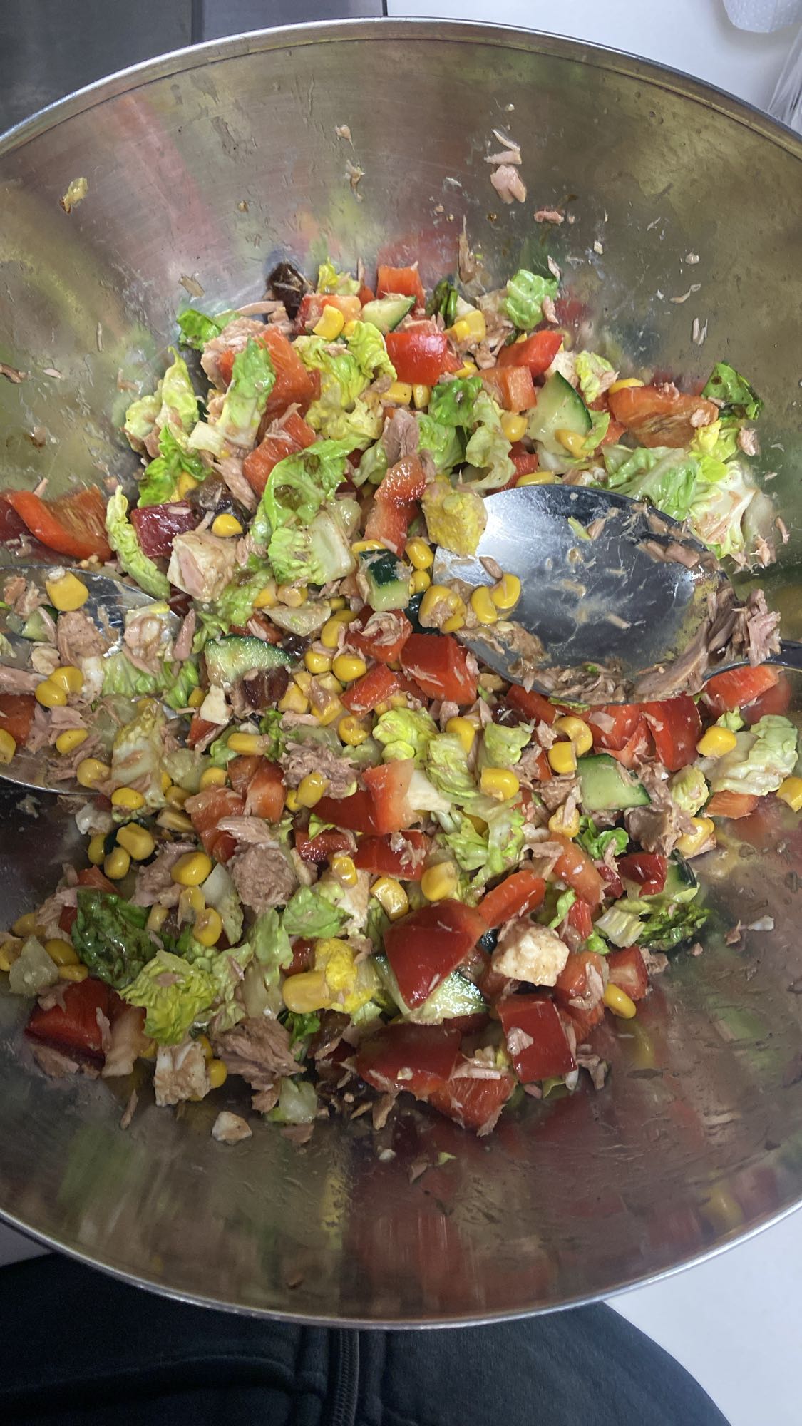 Thunfisch-Gemüsesalat