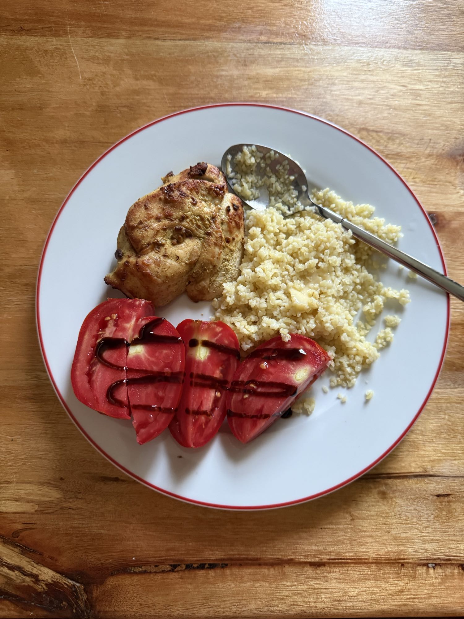 Курица с булгуром