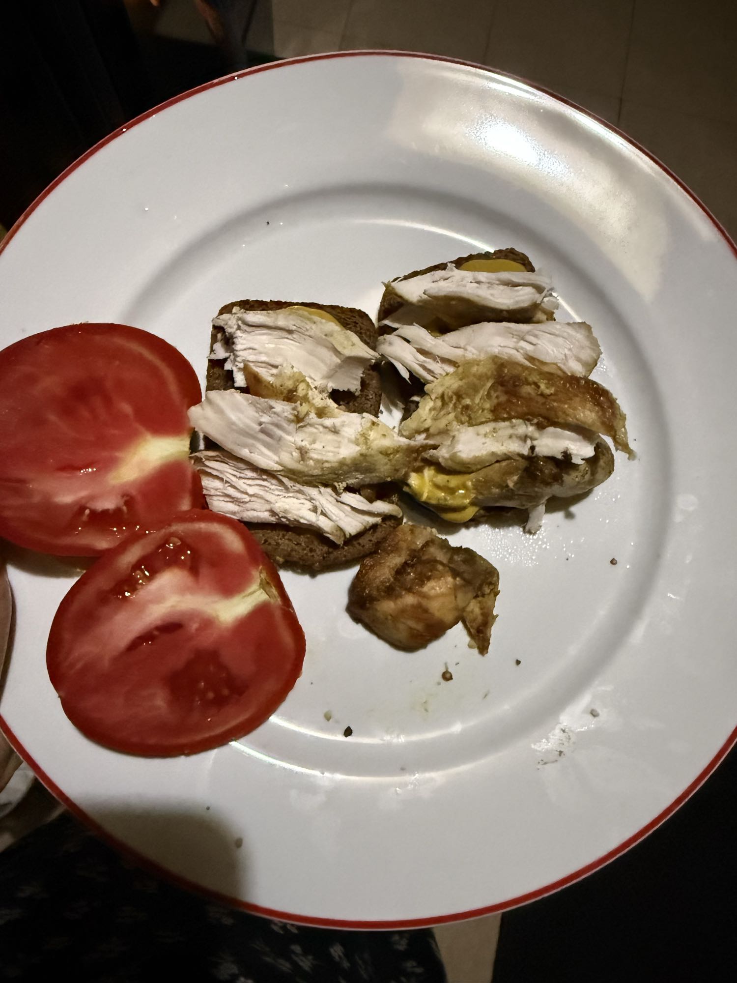 Куриный бутерброд