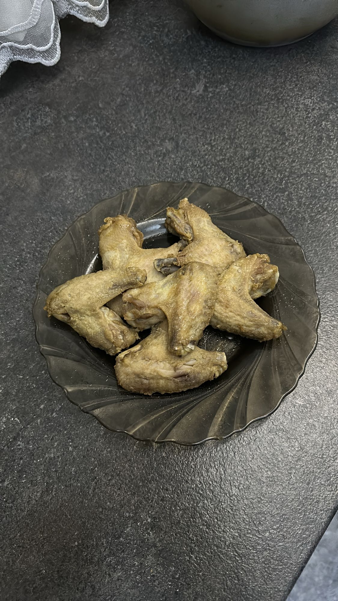 Жареные куриные крылья