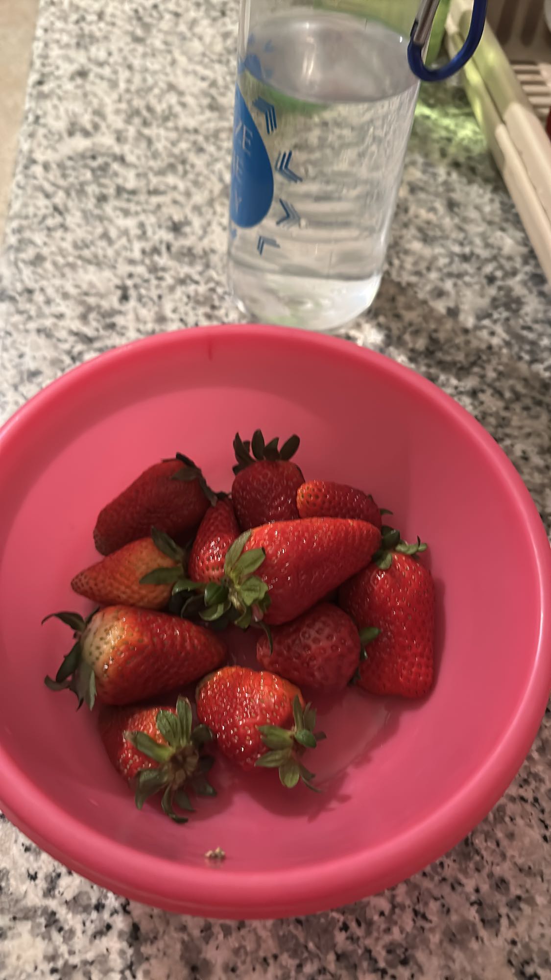 Strawberries and Water