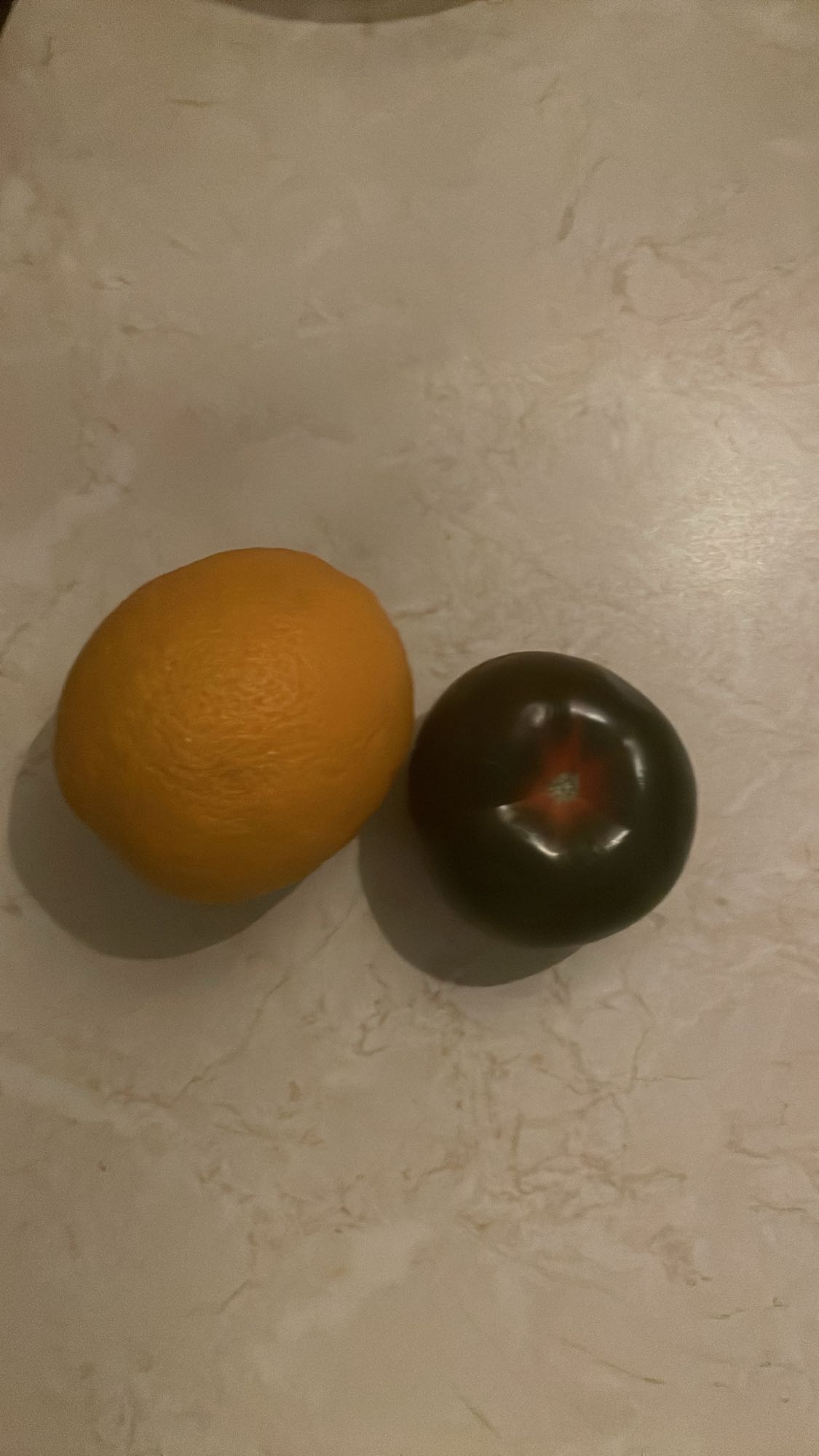 Pomarańcza i pomidor