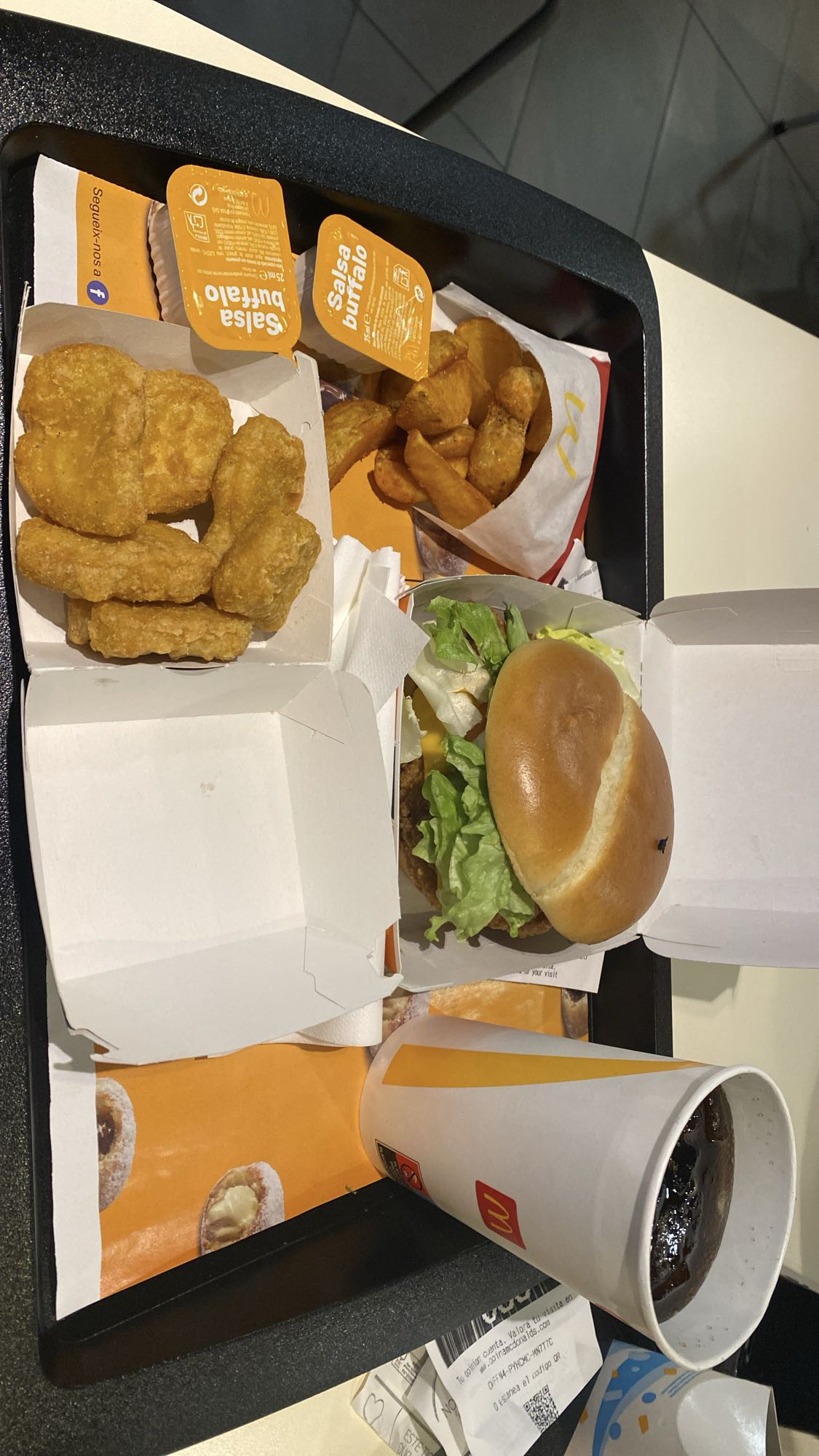 Combo de hamburguesa