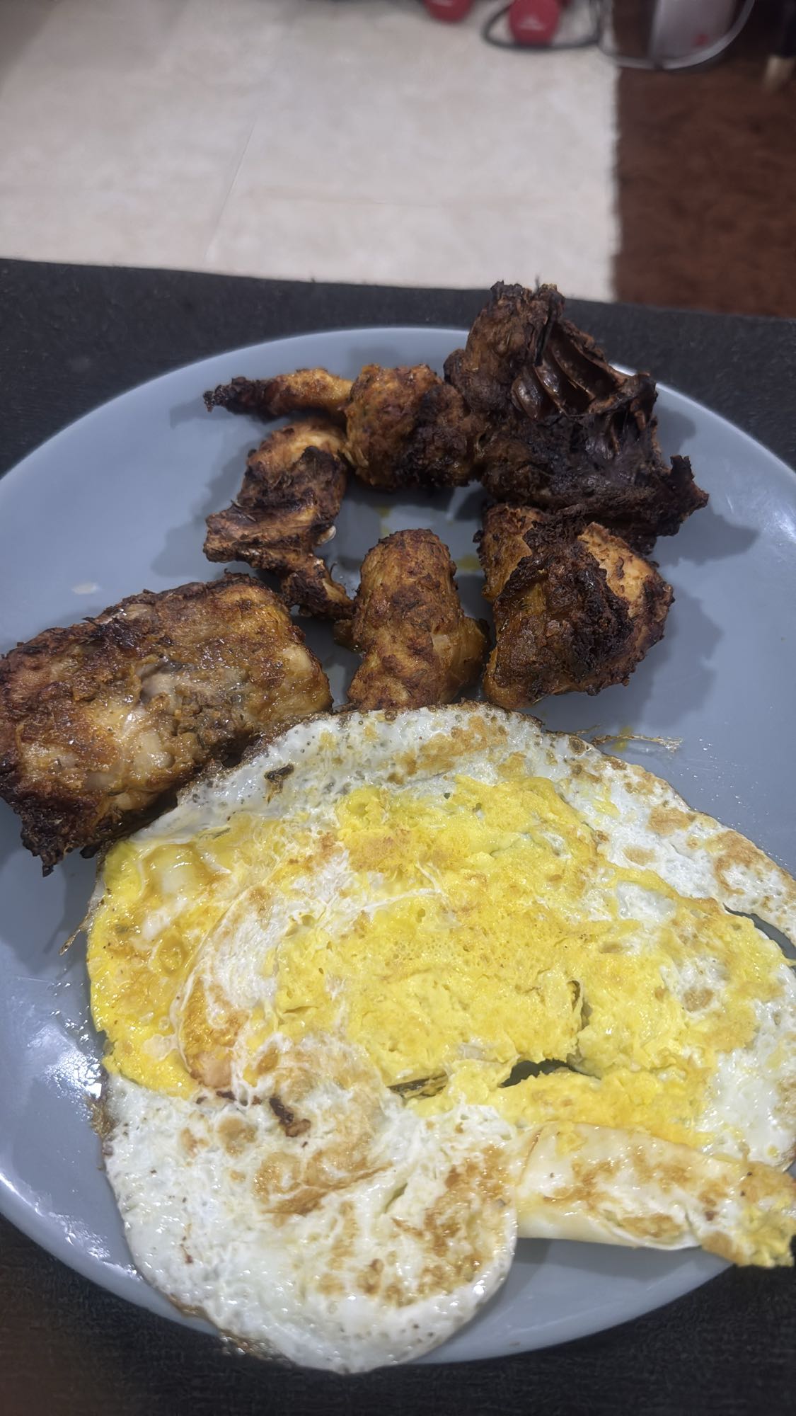 Fried Chicken and Eggs