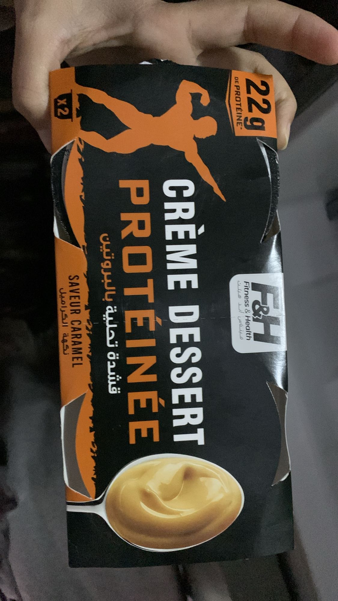 Crème dessert protéinée