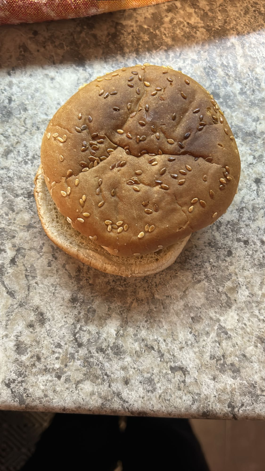 Burger au pain brioché