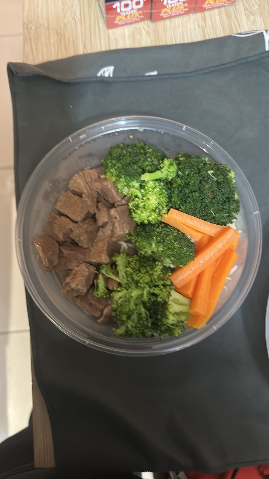 Bœuf avec légumes