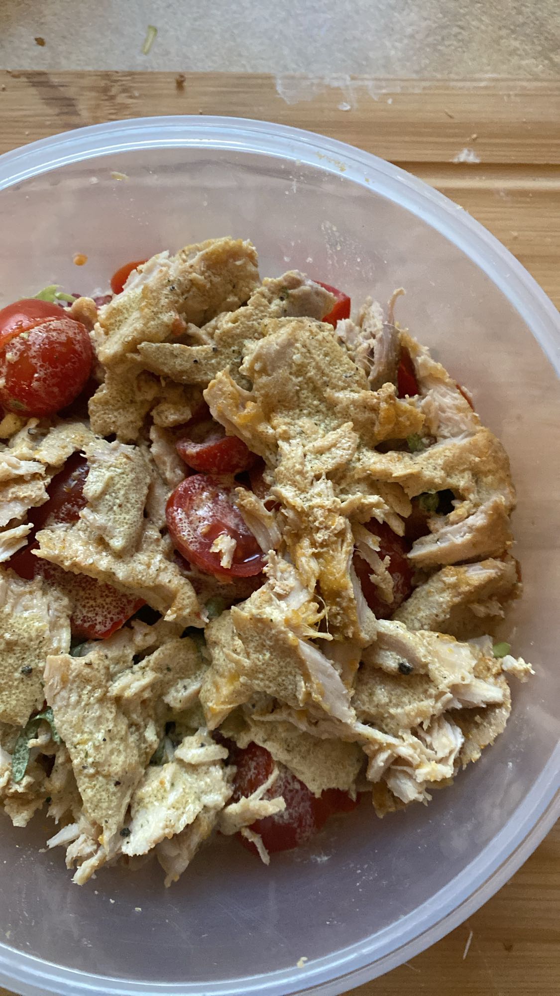 Sałatka z kurczakiem