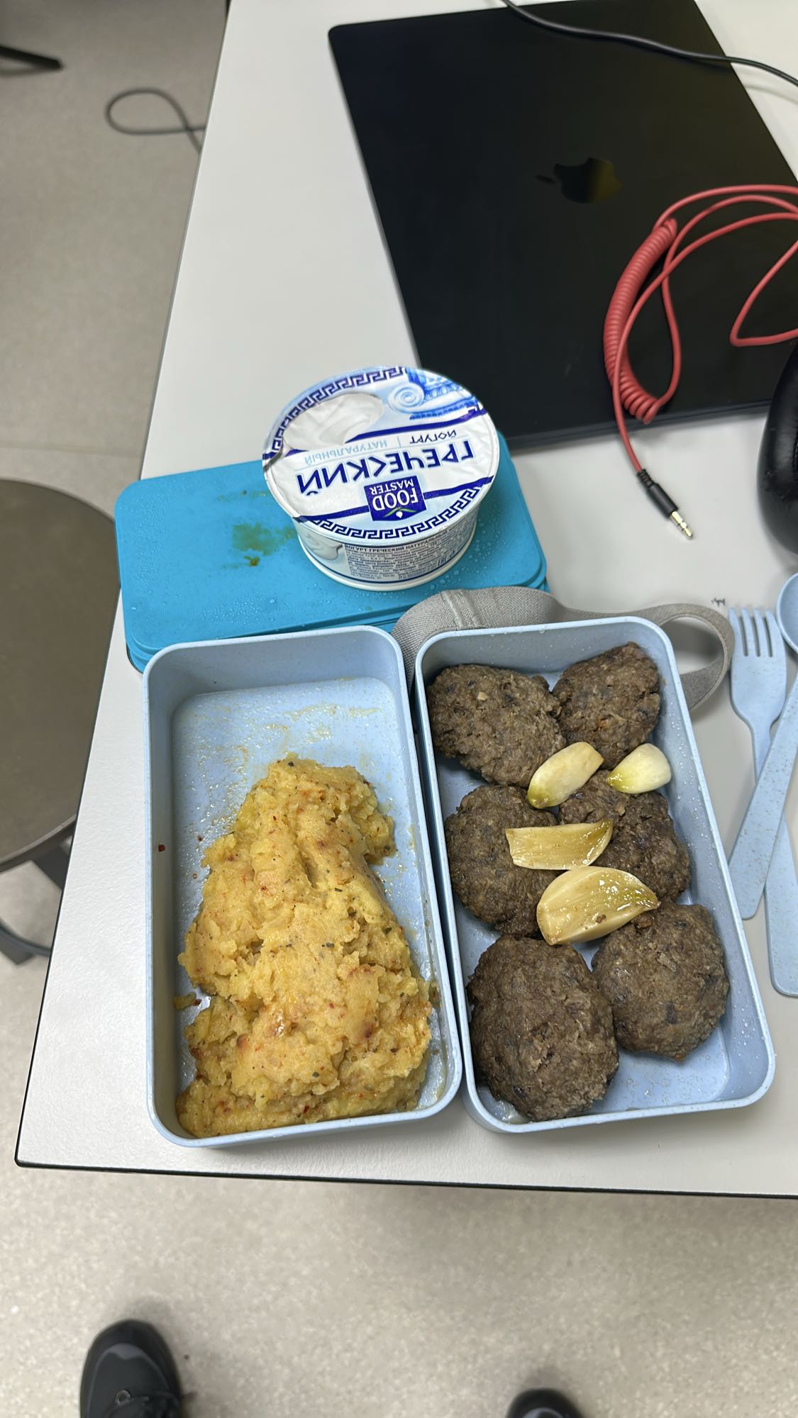 Albóndigas con puré