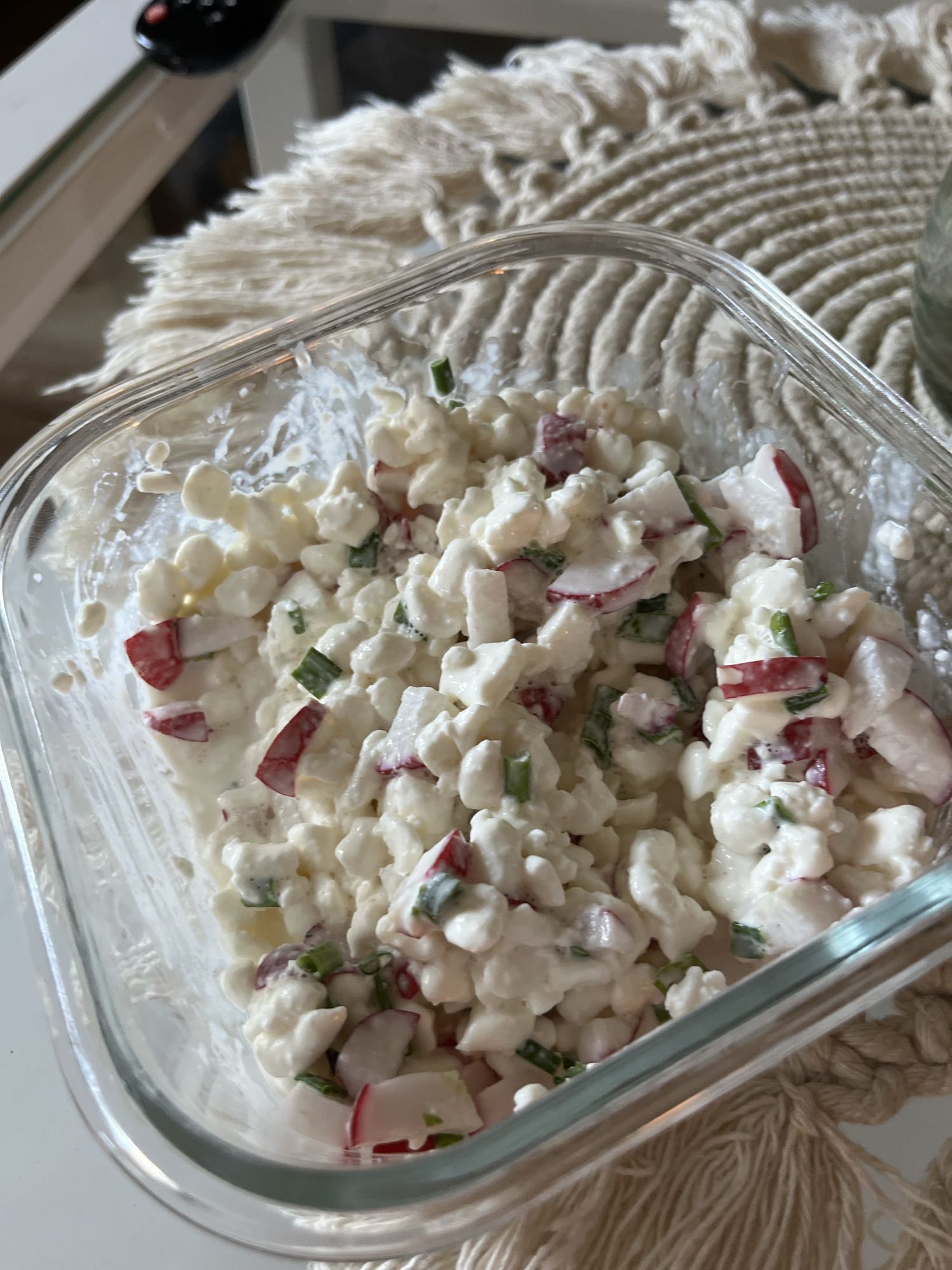 Sałatka z twarogiem