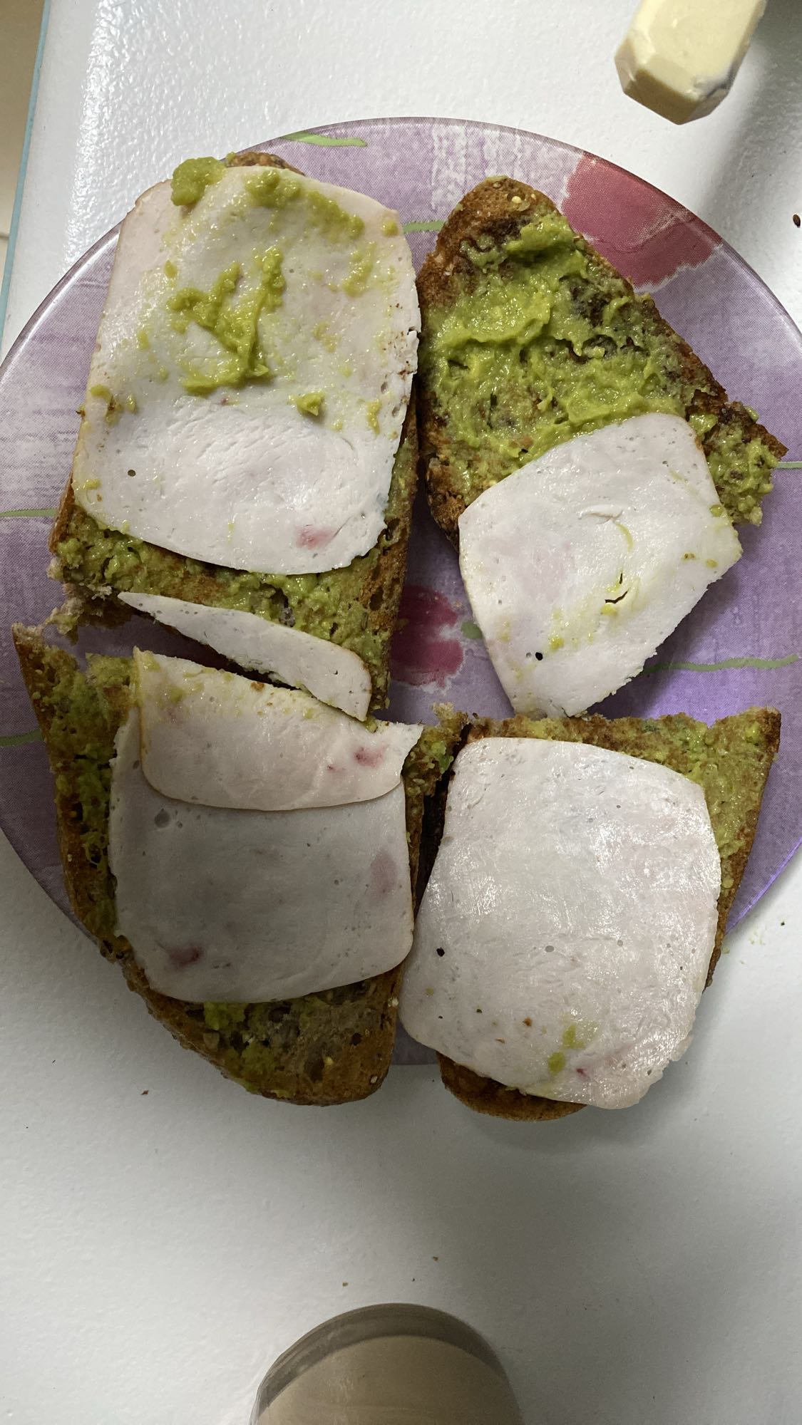 Tostadas con aguacate