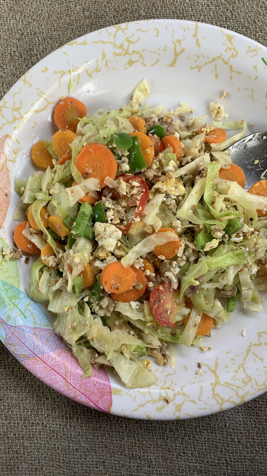 Vegetable Egg Stir-fry