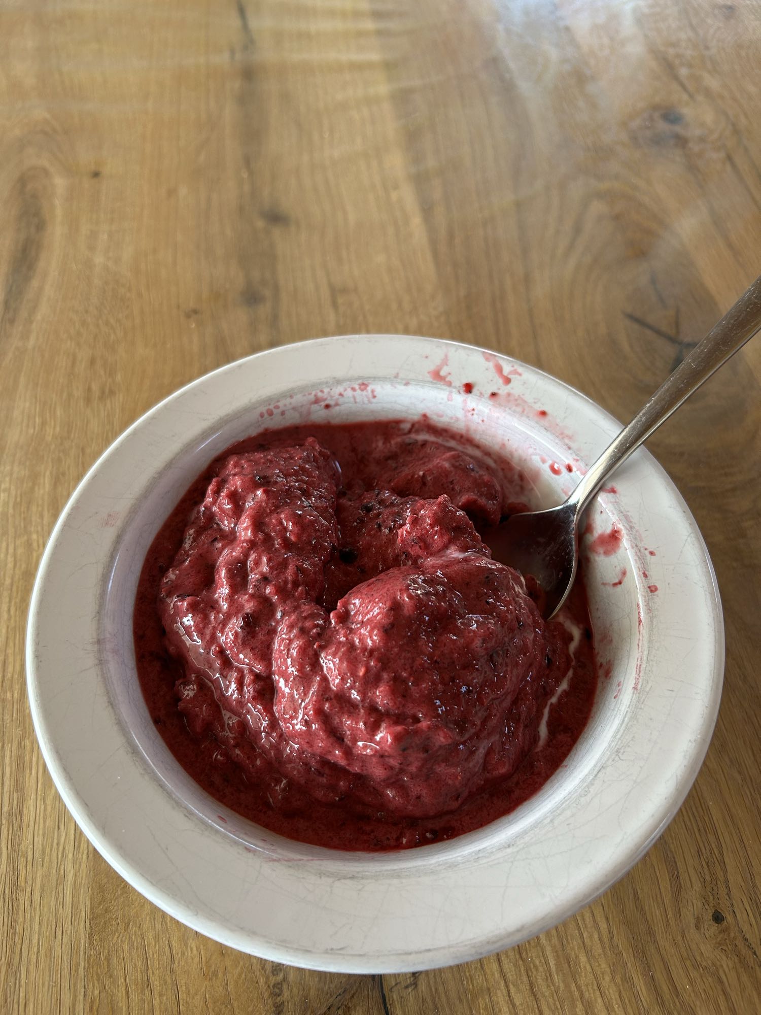 Beeren-Sorbet