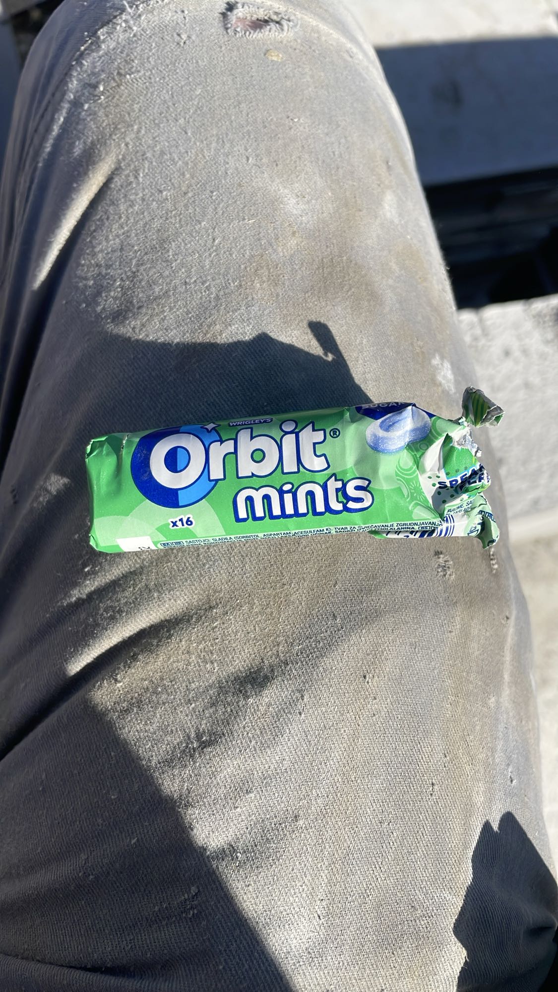 Orbit mint bonboni