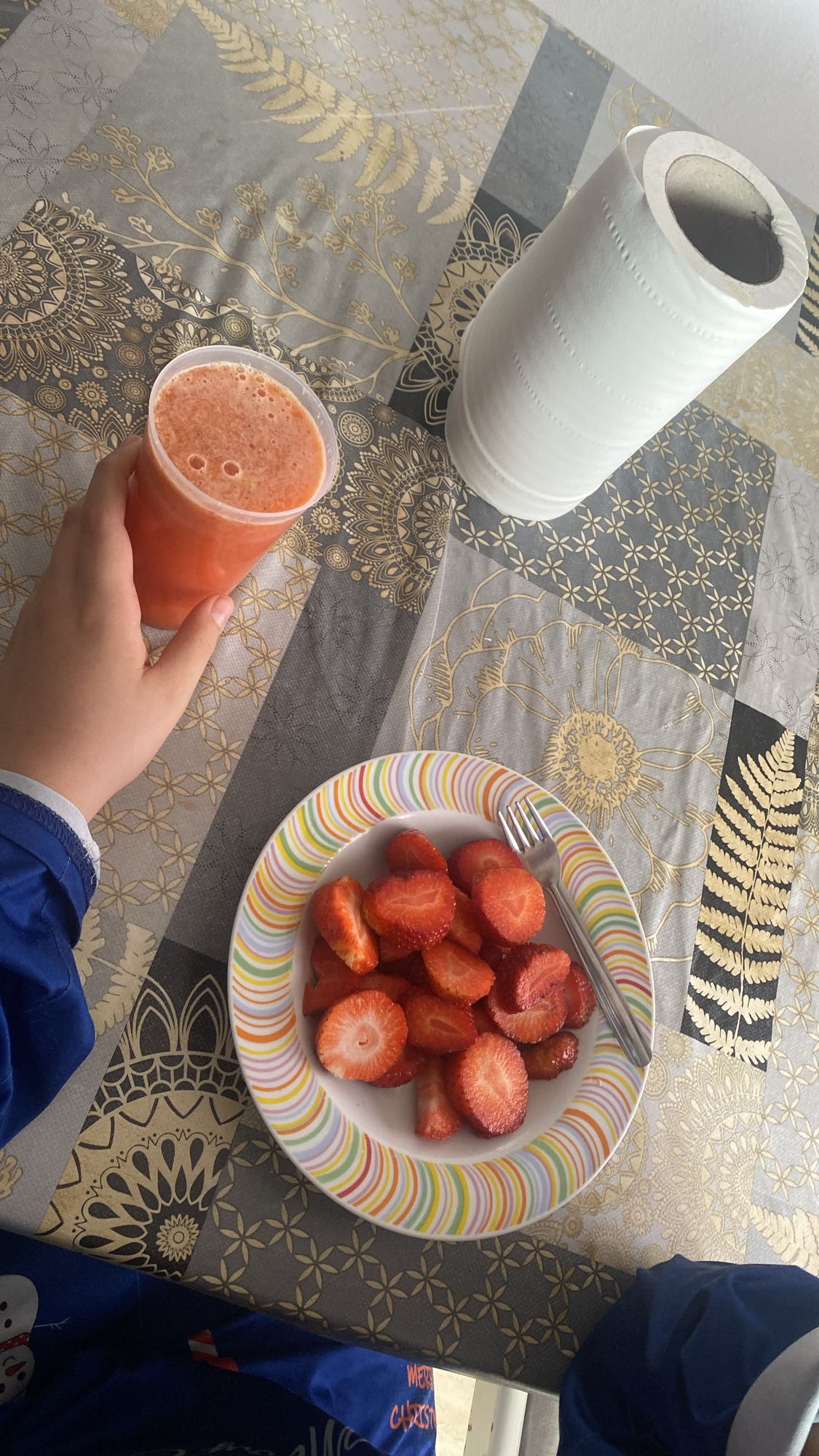 Fresas con jugo