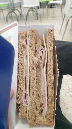 Ham and Cheese Sandwich