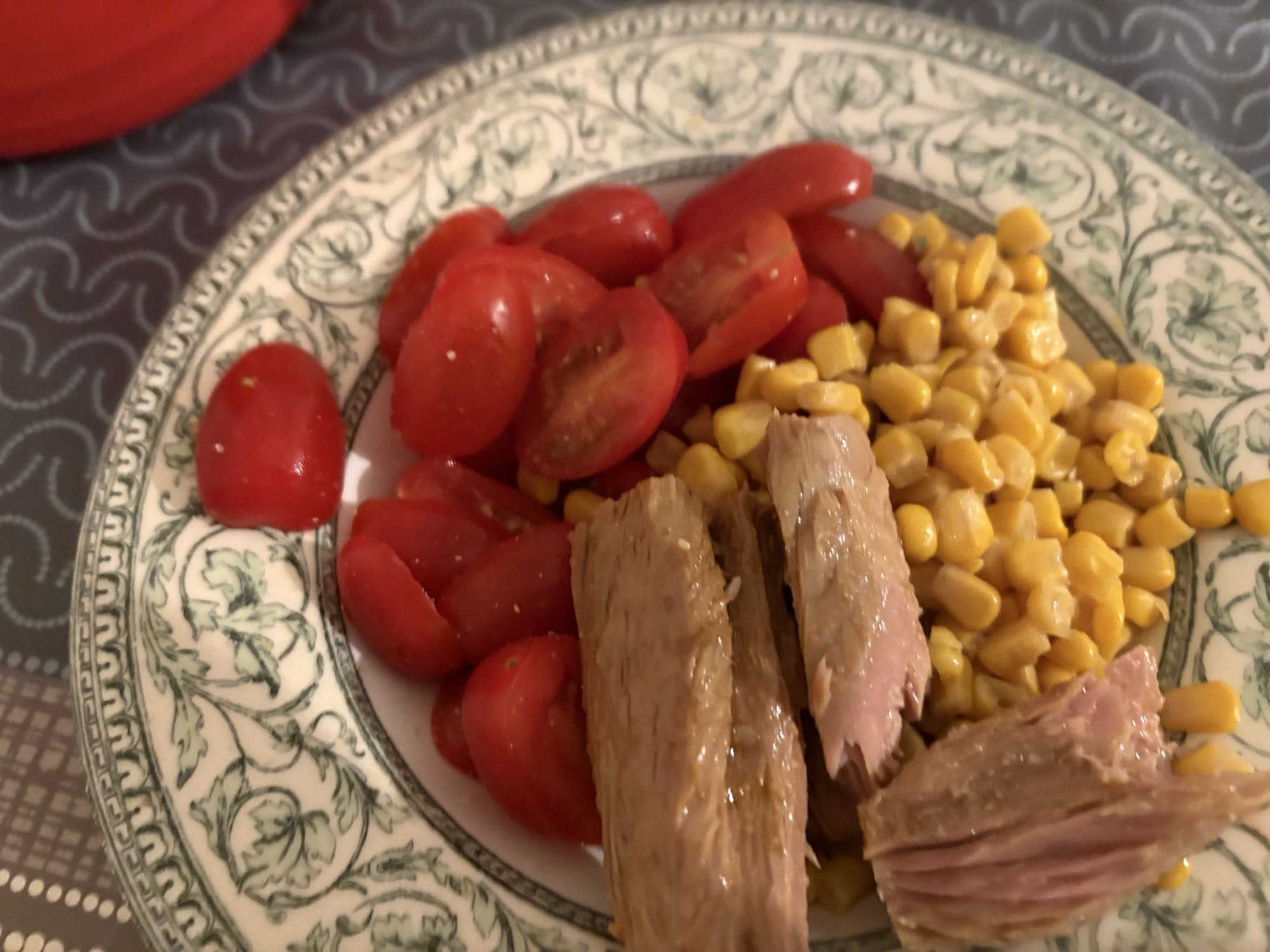 Salade de thon et maïs