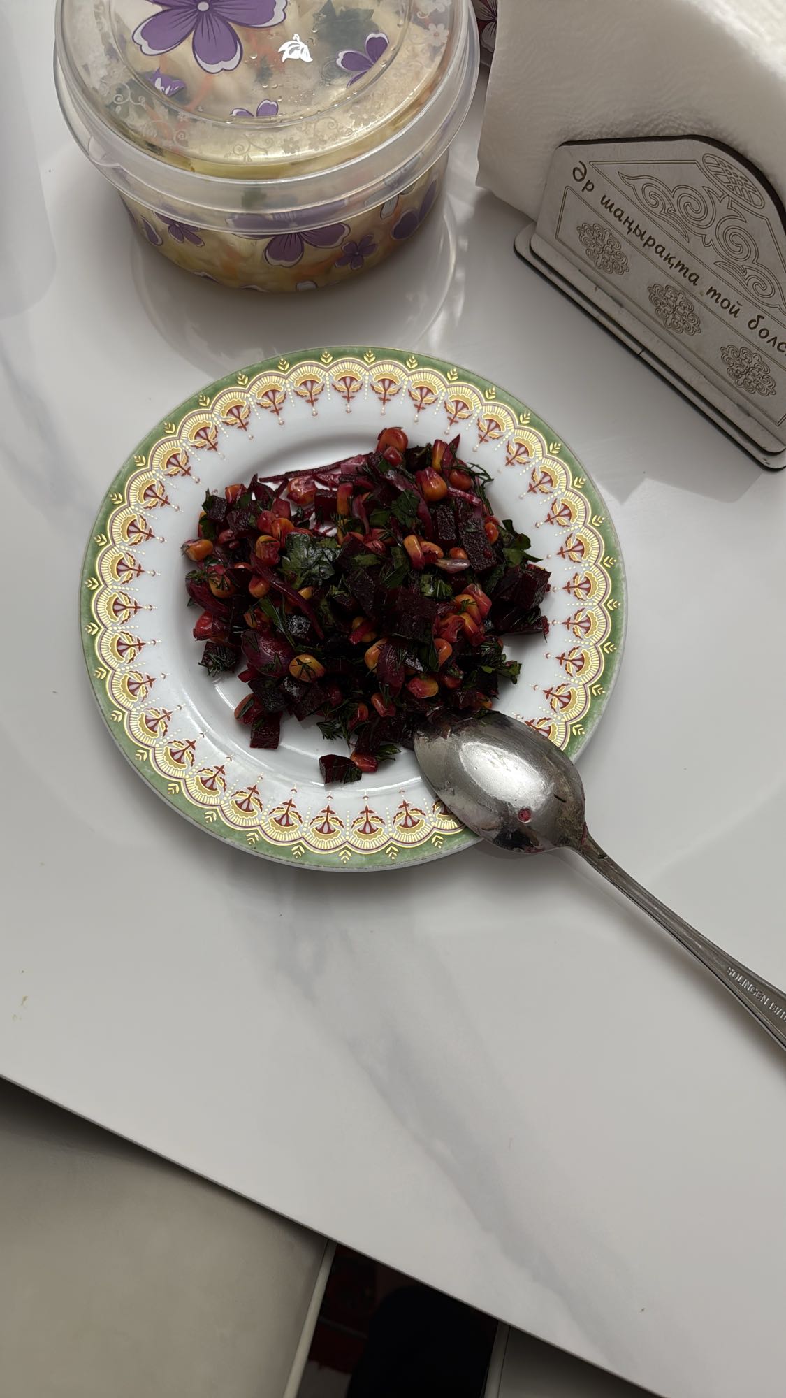 Свекольный салат