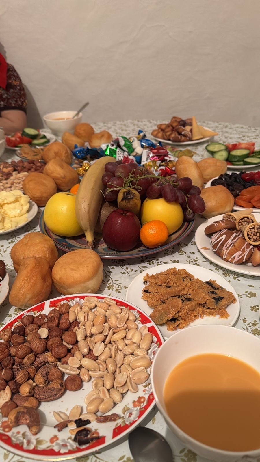 Традиционный чайный стол