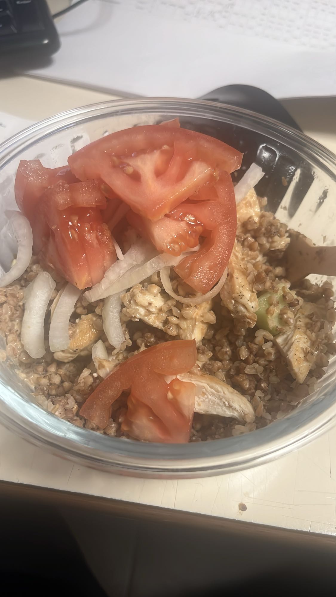 Kasza gryczana z kurczakiem